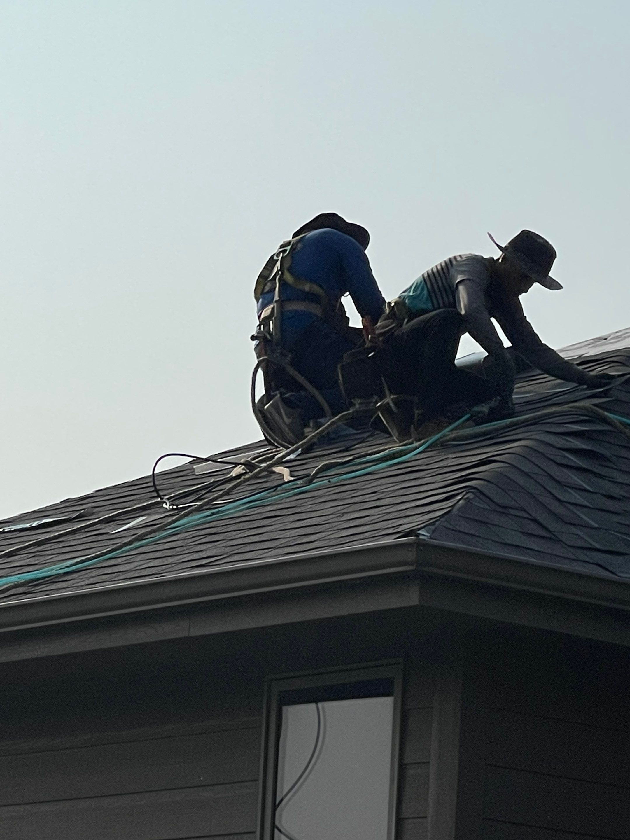 Residential Roofing Installation using Owens Corning Duration Driftwood by Lightning Exteriors