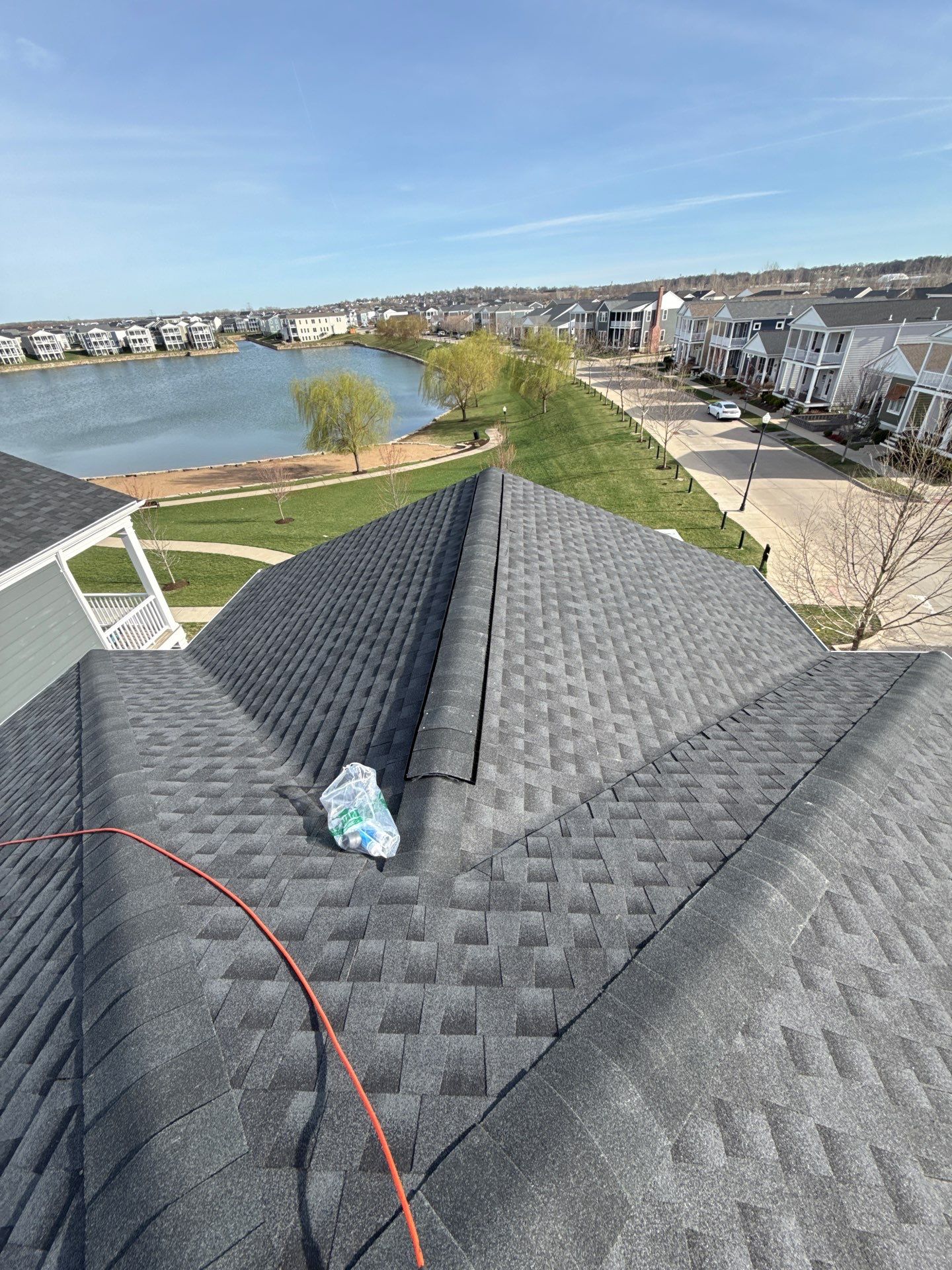 Complete Roof and Siding Replacement for Hail Damage in New Town, St. Charles by Acute Roofing And Exteriors 
