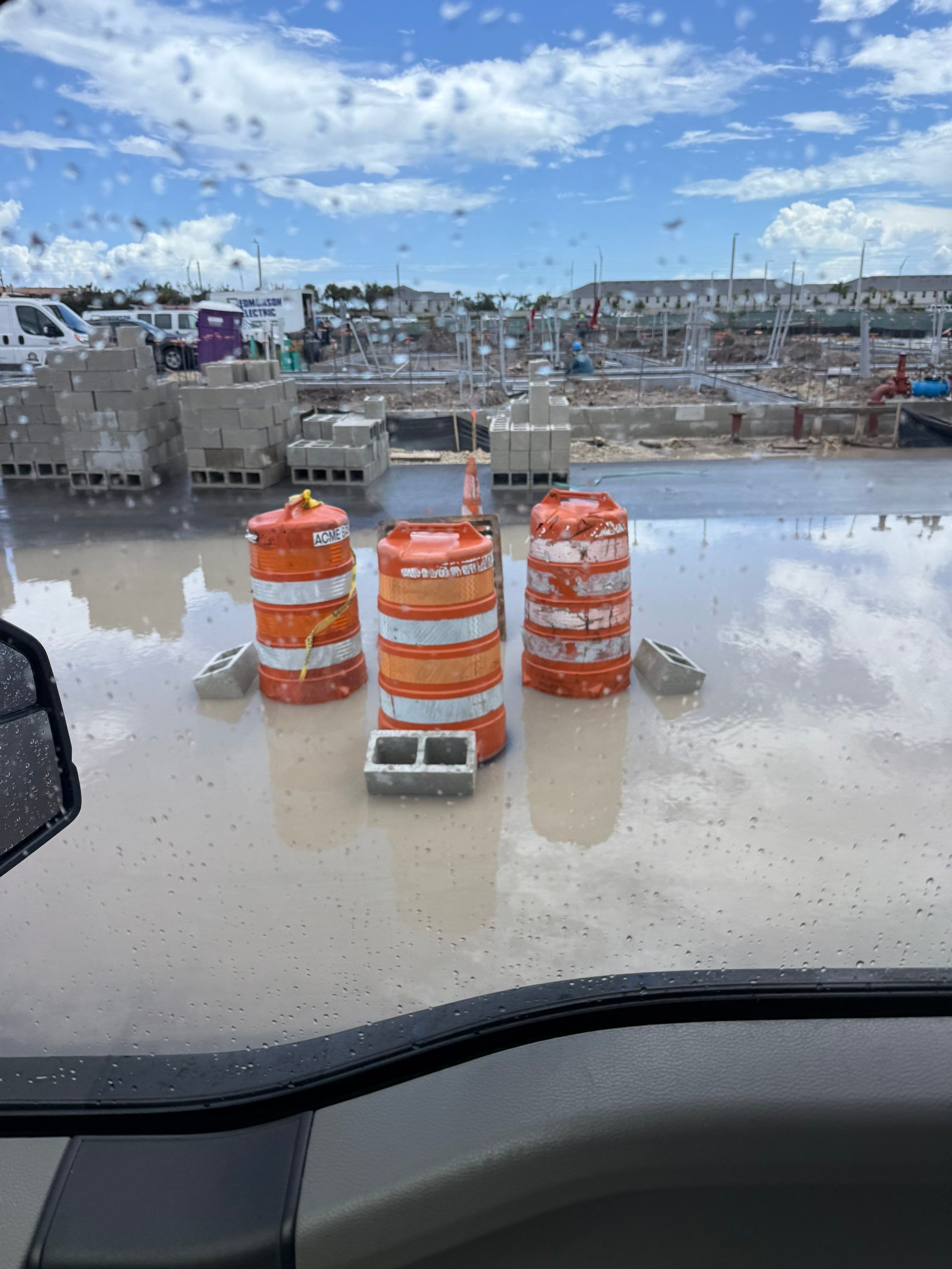 Cleaning Clogged Construction Site Catch Basins by APS Power & Water