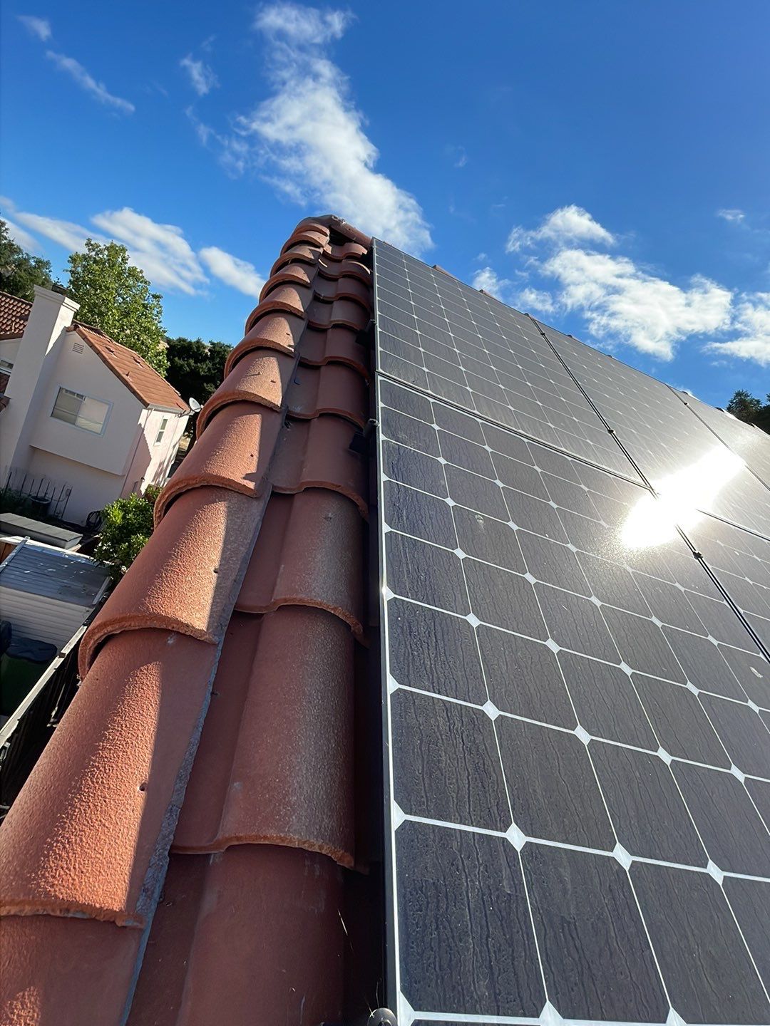 Solar Panel Bird Proofing using Critter Guard Mesh by All One Solar Shine