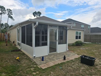 Screen Room using Colorbeam