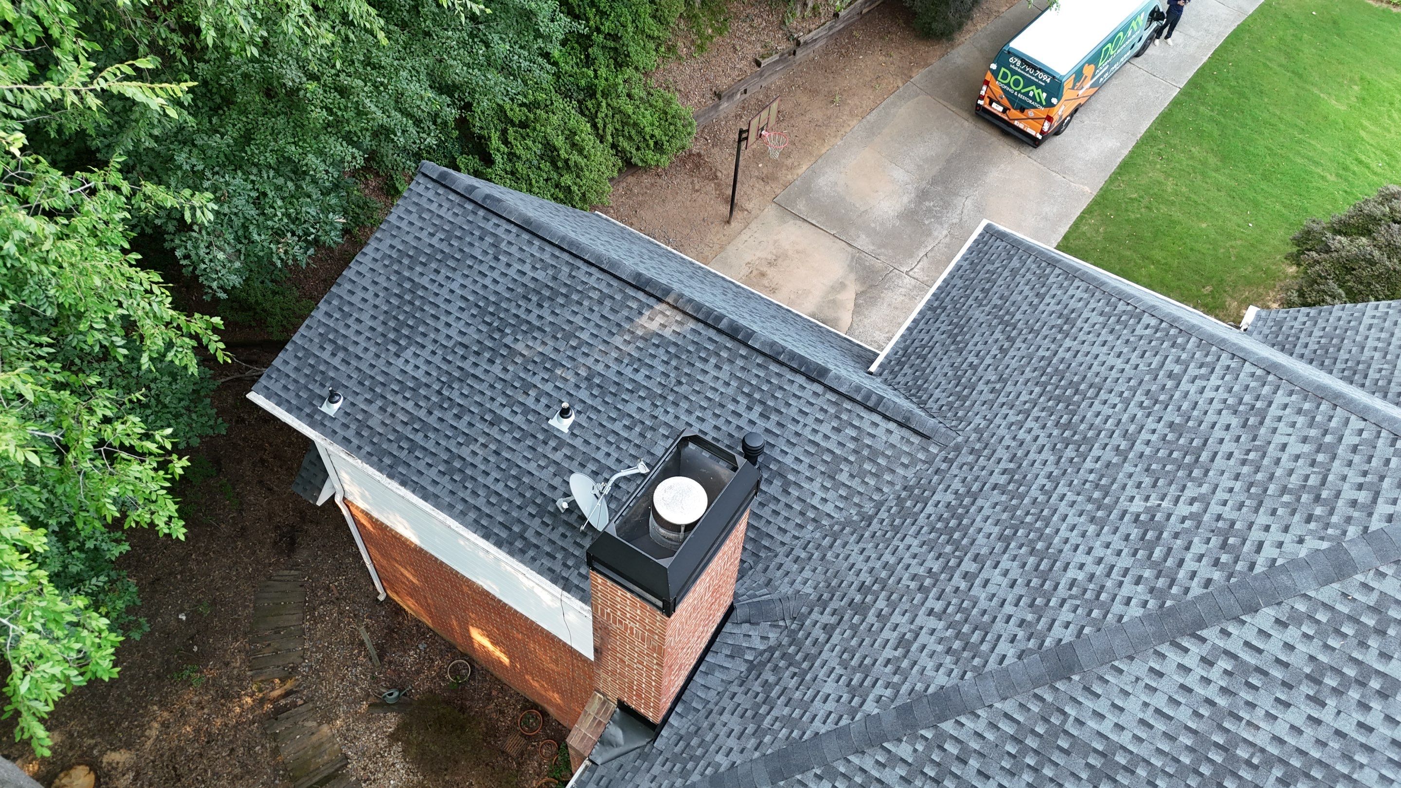  Tynebrae Place Roswell Roof Replacement  by Dom Roofing & Restoration