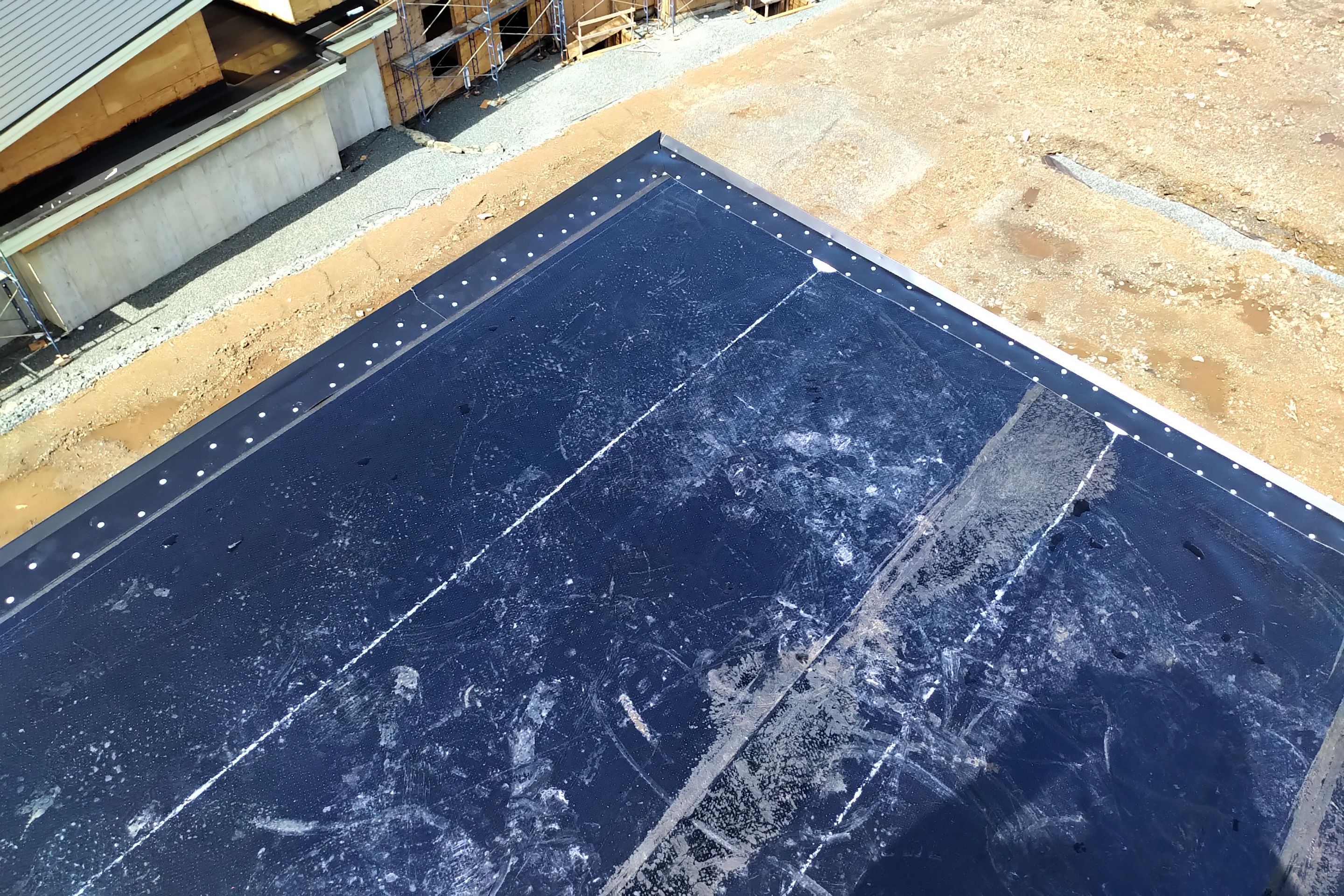 Residential Roofing Installation using IKO 2ply sbs  by Top Notch Roofing Inc