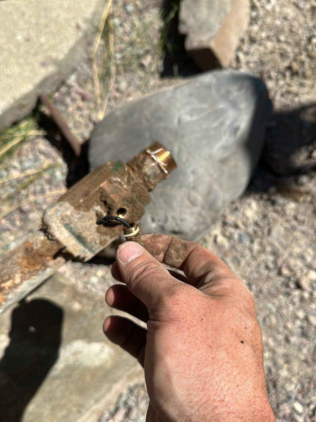 Replace non-functioning yard hydrant by Alto Well and Pump, LLC
