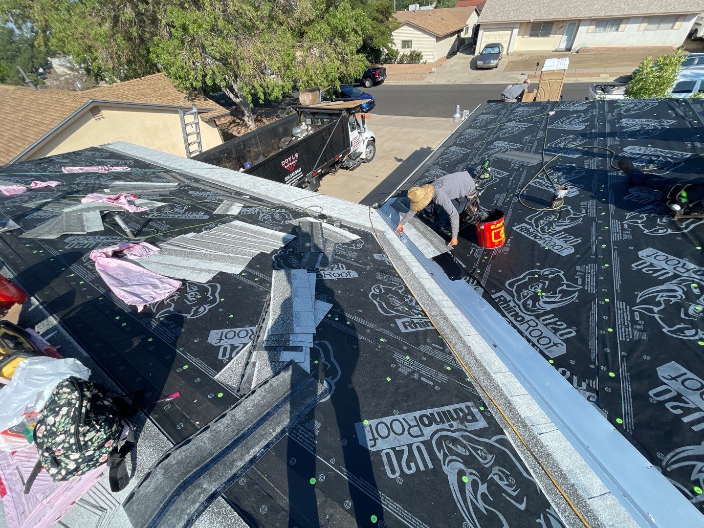 Asphalt Shingle Roof Replacement Installation in Albuquerque by Doyle Roof Masters Inc