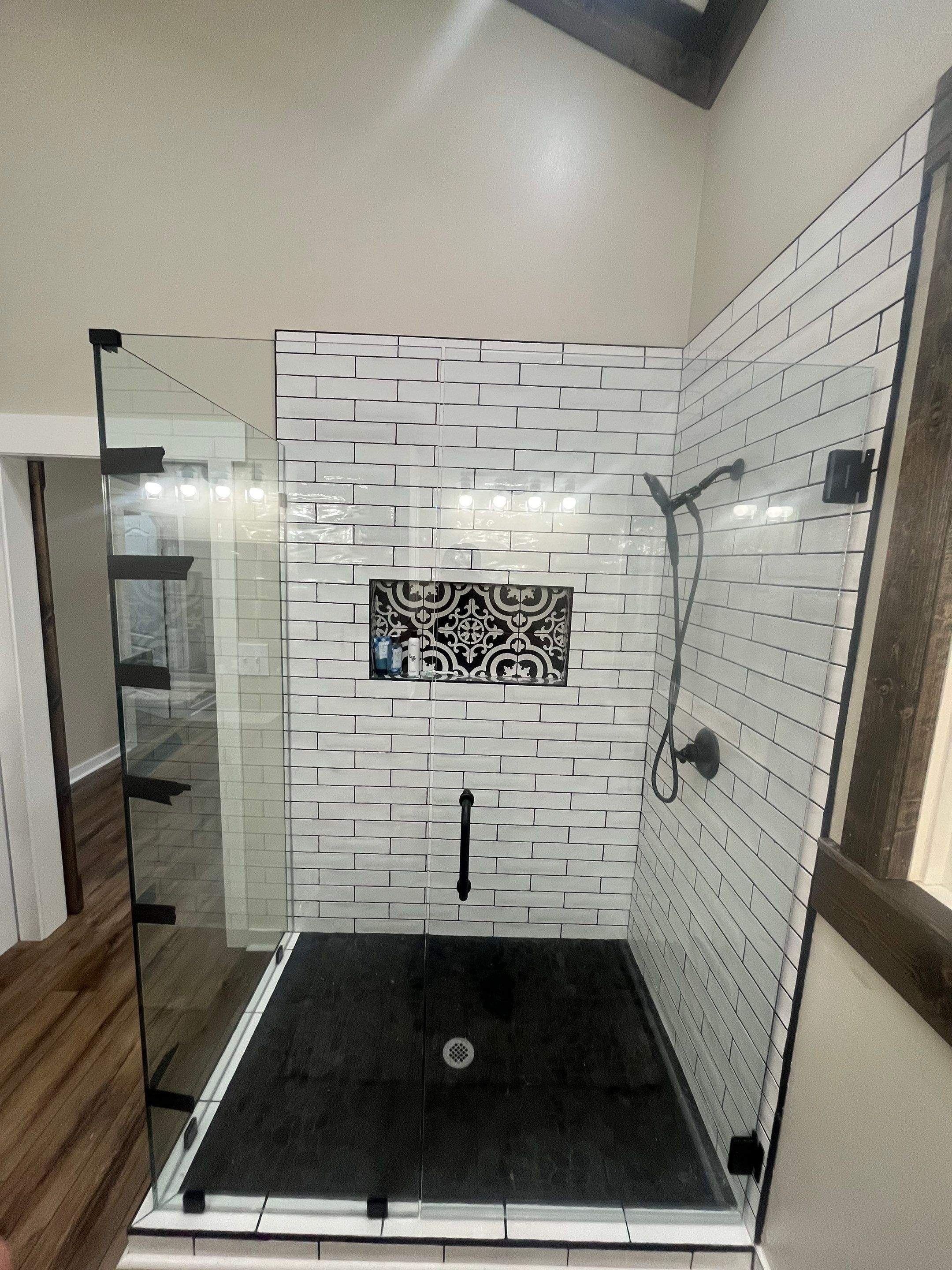 Shower Pictures by Custom Glass Service