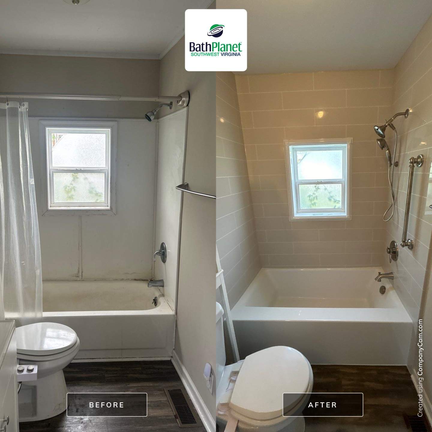 Gorgeous Tub Upgrade by BathPlanet SW Virginia