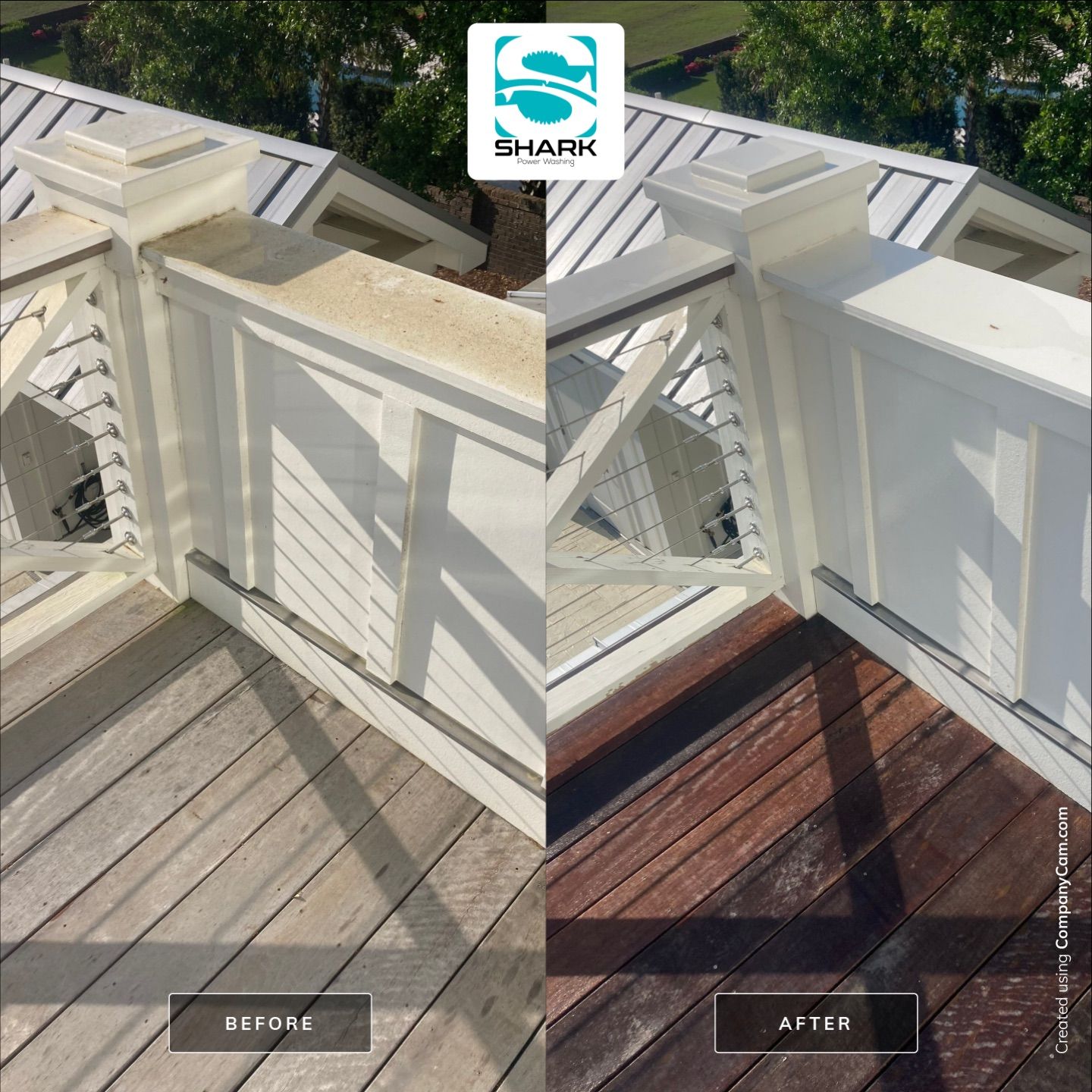 Exterior House Wash by Shark Power Washing