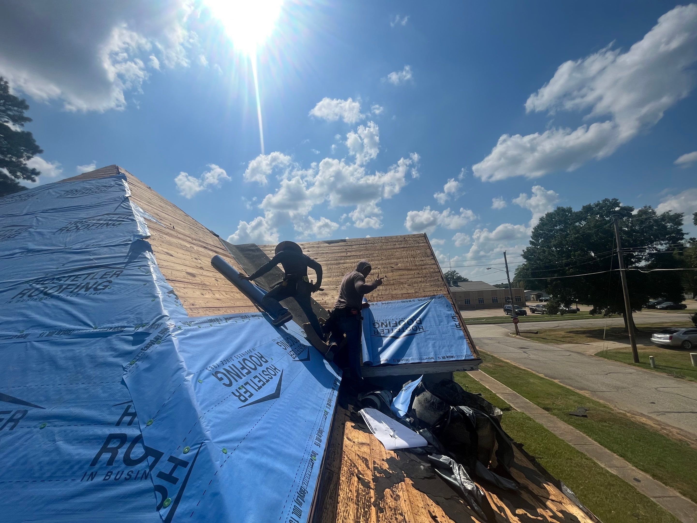 Residential Shingle Reroof using Malarkey Highlander by Hostetler Roofing