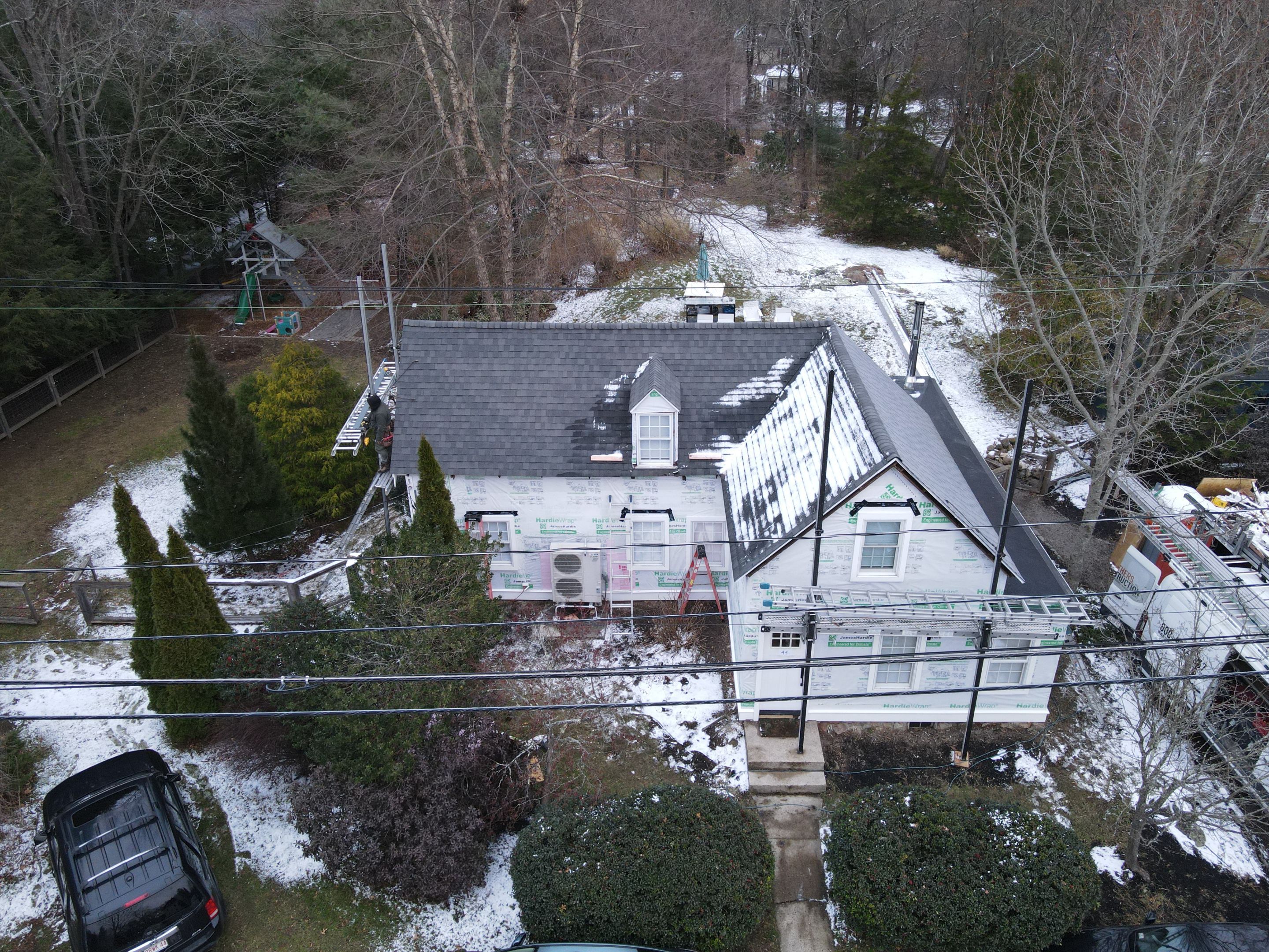 Siding Installation using James Hardie by UBrothers Construction