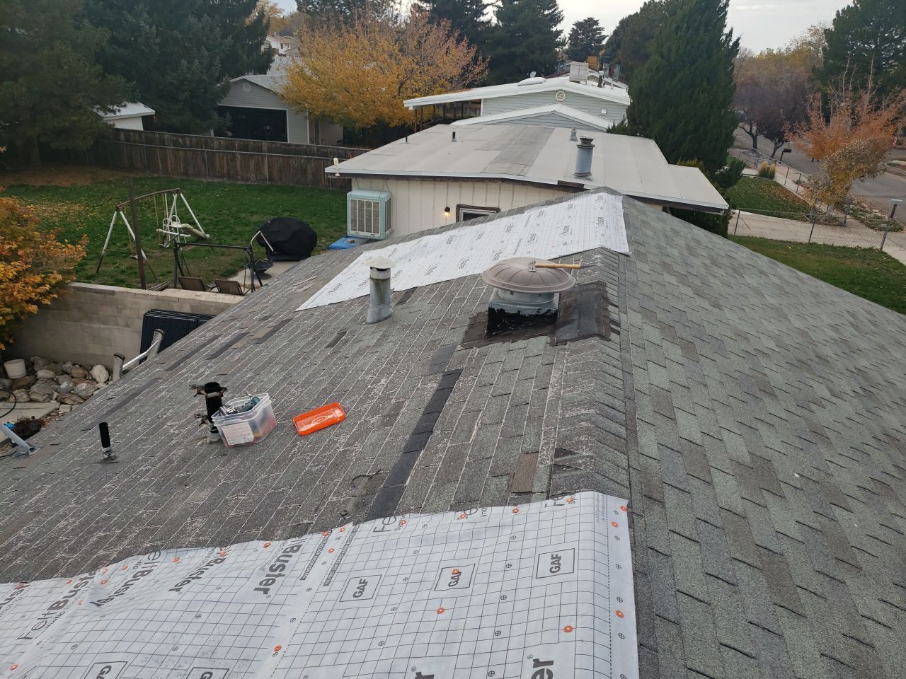 Residential Roofing Installation using GAF Timberline HDZ - Lifetime Shingle by The Roof Doctor