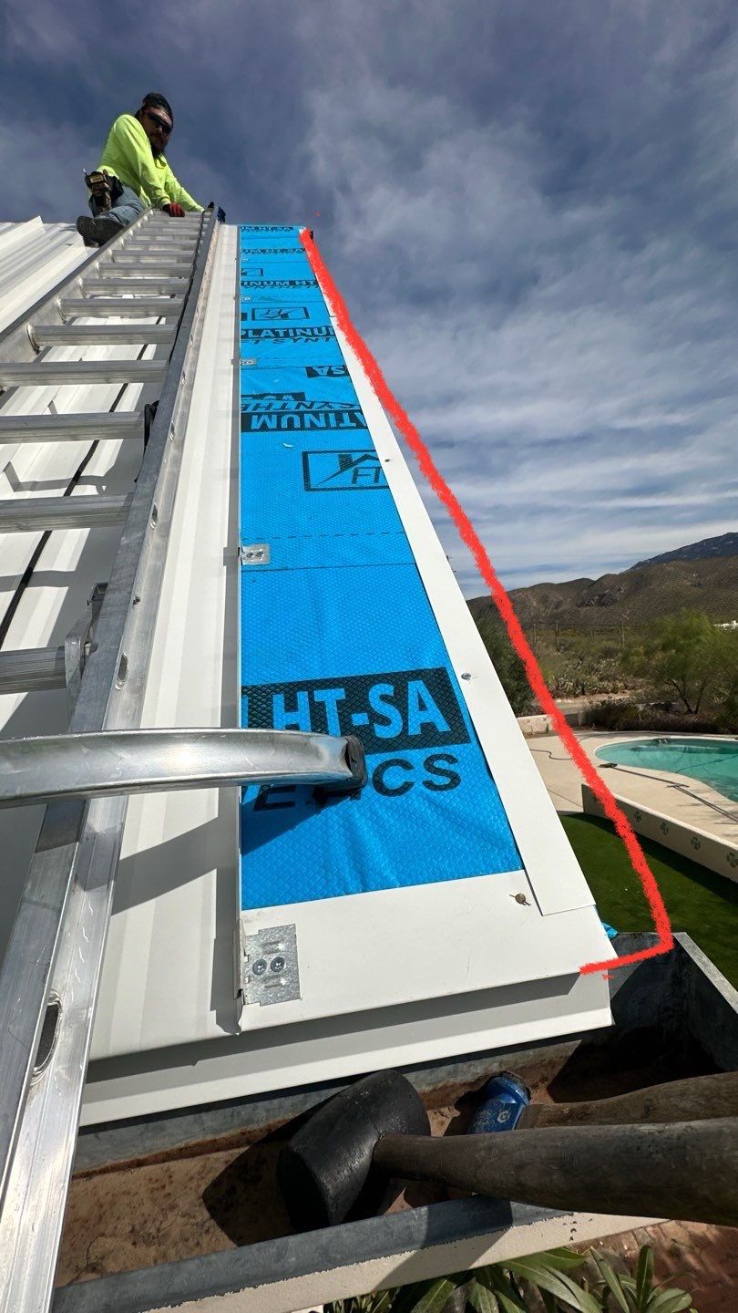 Light Gray Standing Seam by Reimagine Roofing