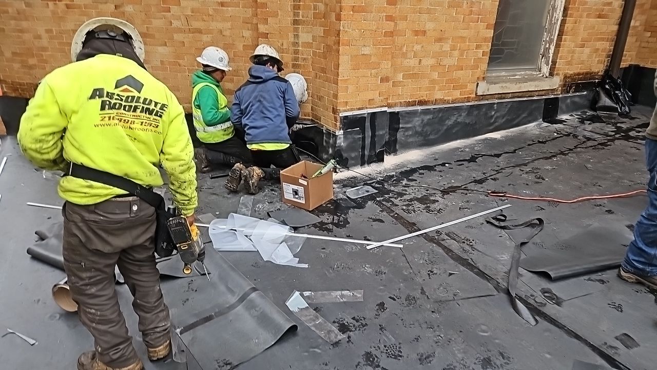 Commercial Roofing Repair using Repair by Absolute Roofing and Construction