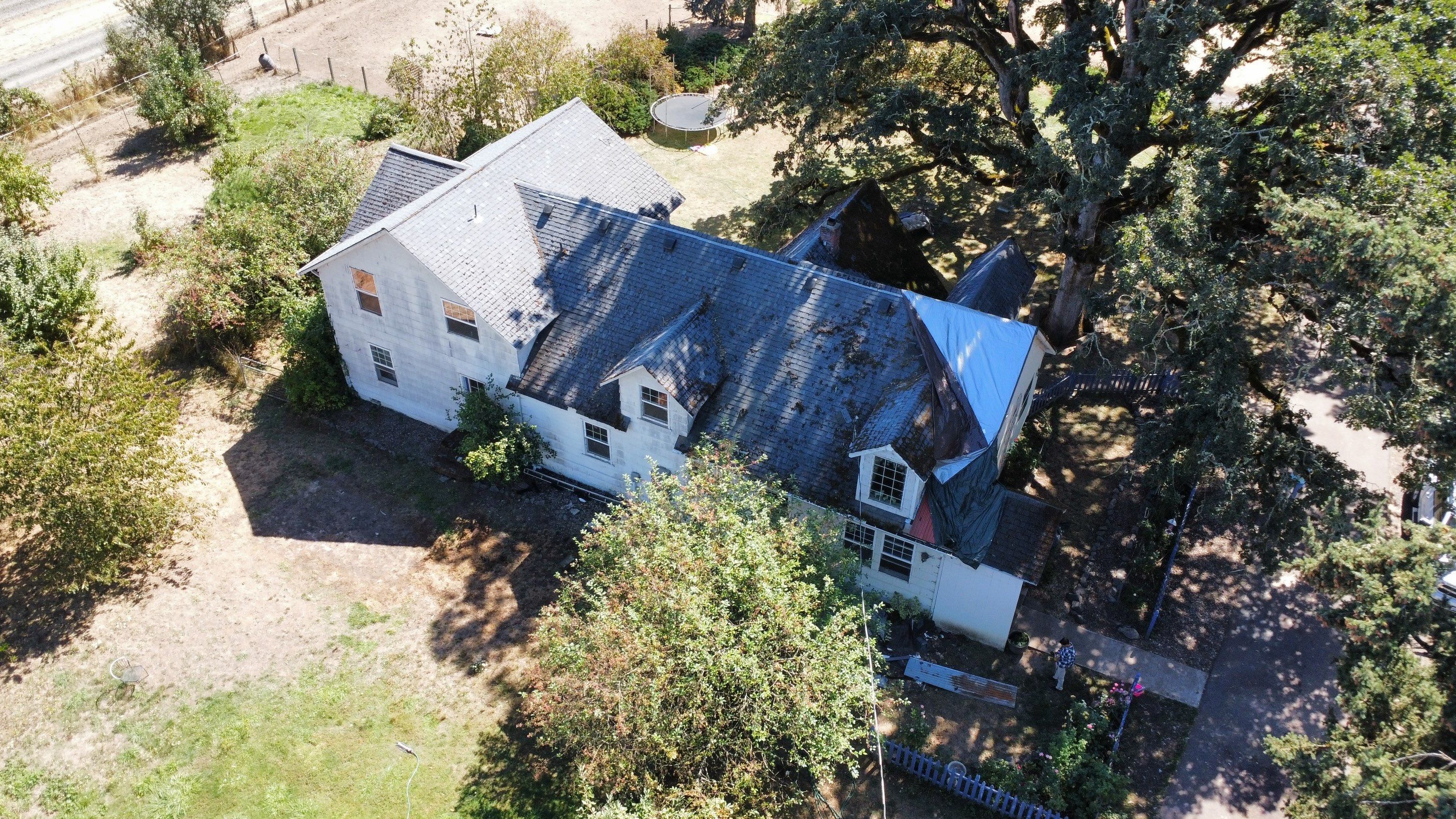 Residential Roofing Installation using IKO Dynasty (Color: Granite Black) by Orezona Building & Roofing Company, Inc.