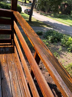 Deck using Wood Sealant