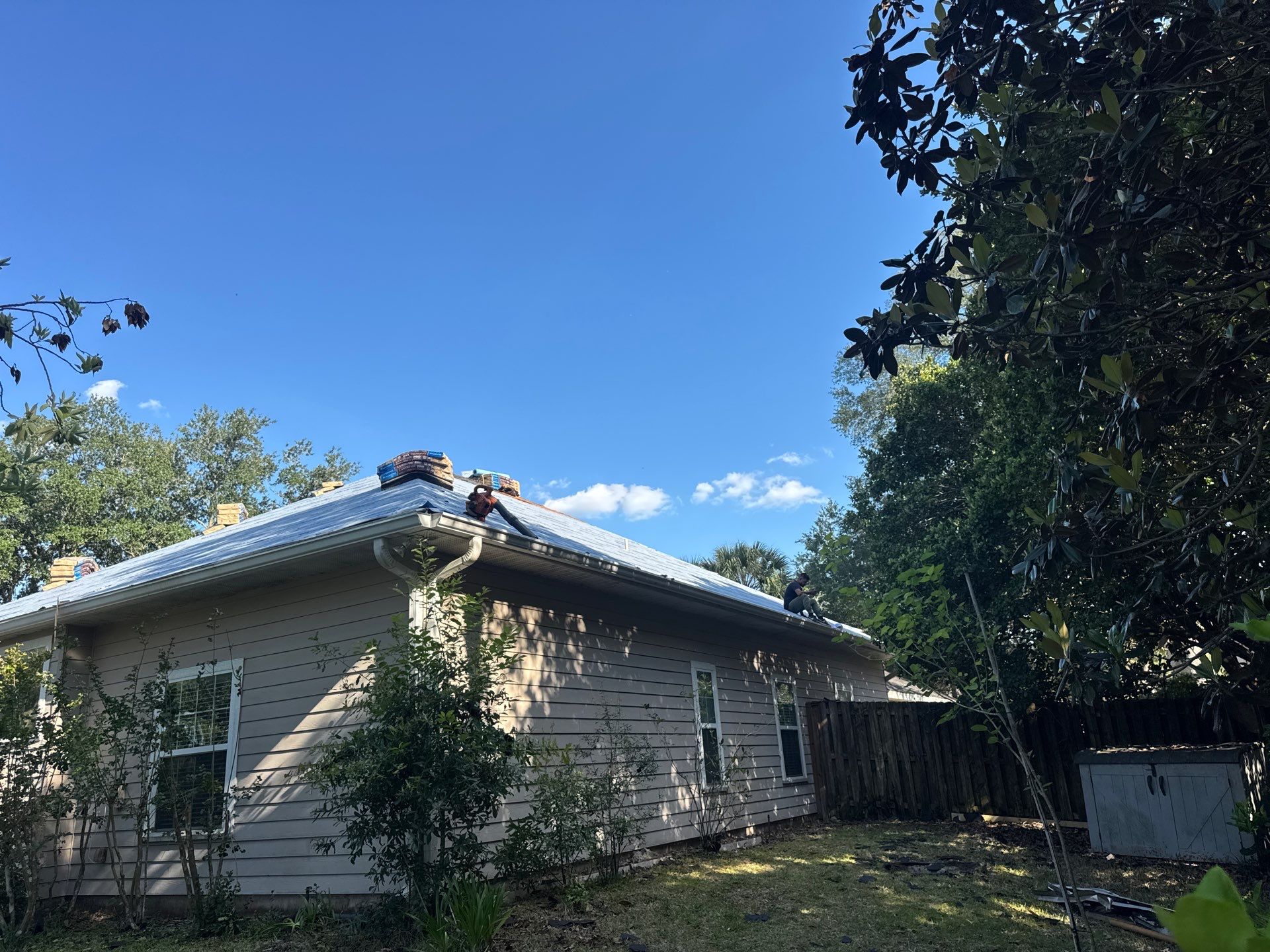Architectural Shingle Roof Replacement and Decking Repair in Gainesville by Avenue Roofing