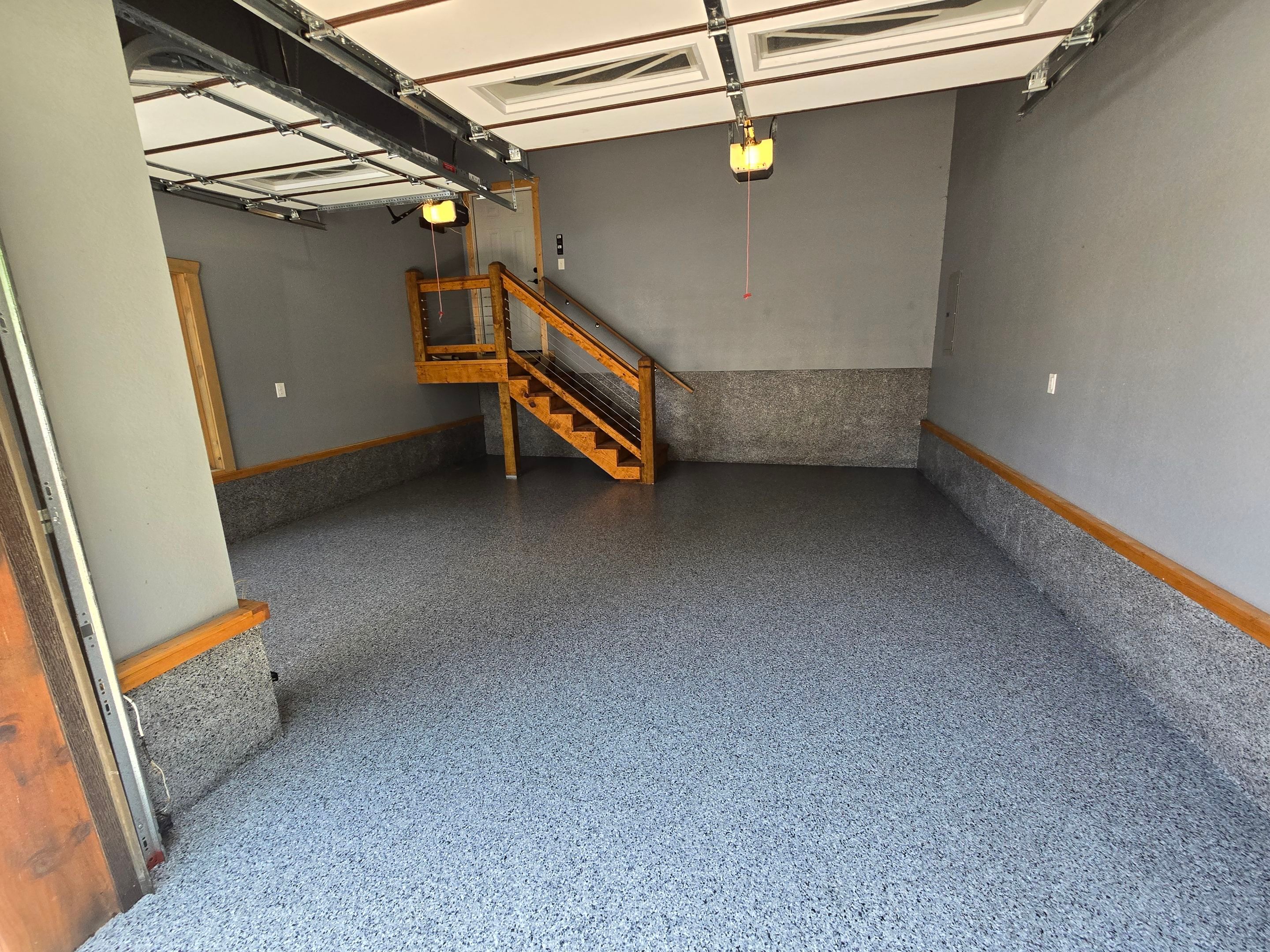 Garage using Nightfall by Elite Floor Solutions