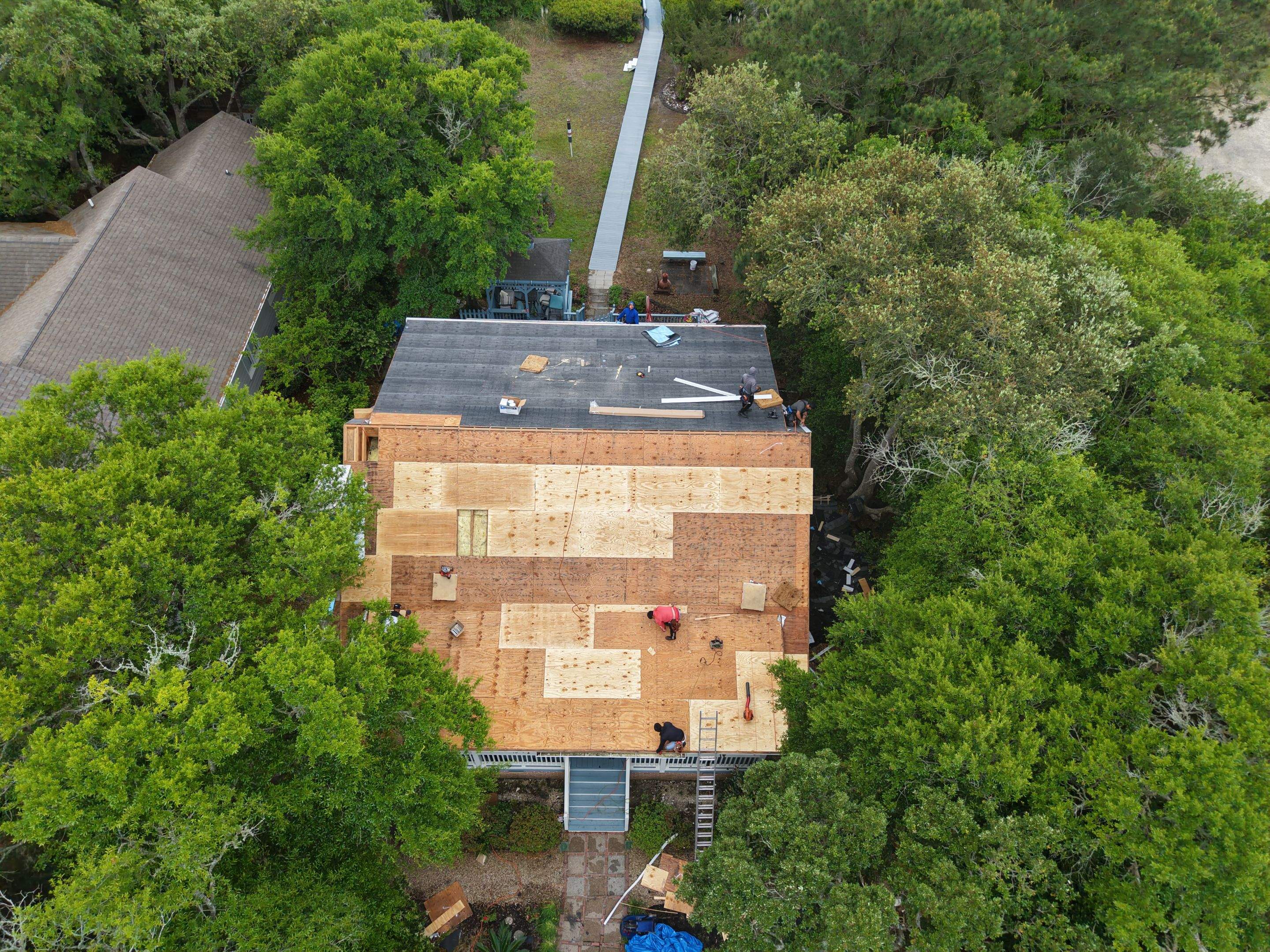 Roof Replacement using CertainTeed Landmark Pro Max Def Pewter by RGR Construction and Roofing, LLC