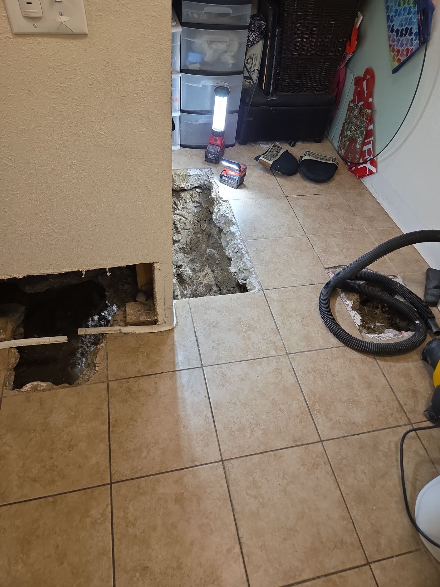 Slab Leak Repairs by Professional Plumbing Inc 