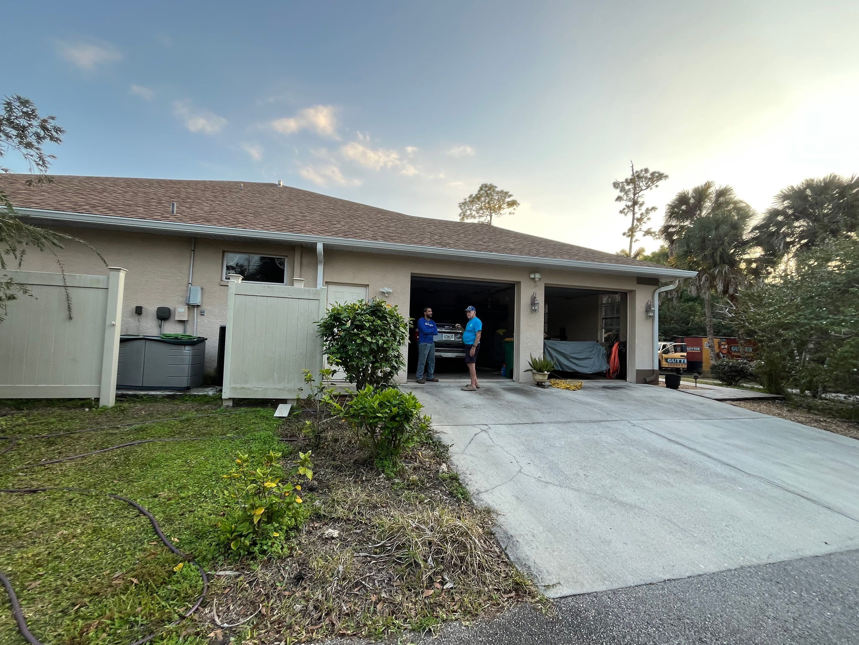 6 Inch Seamless Gutters using K-Style Seamless Gutters in Naples FL by Gutter Professors