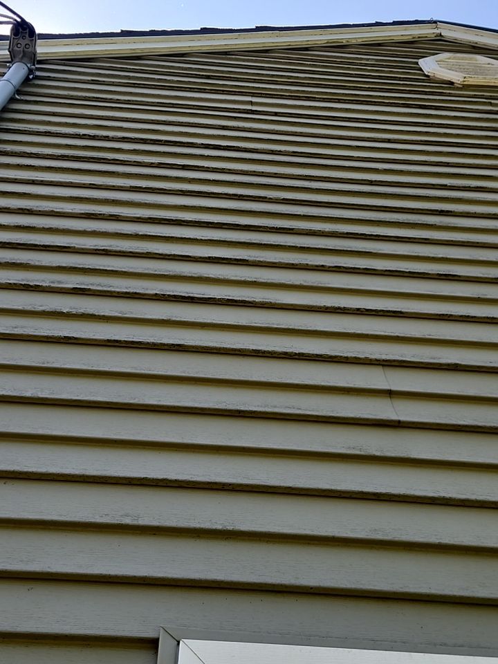 Driveway Repair using Pressure washing no chemicals by Willamette Outdoor Wash LLC