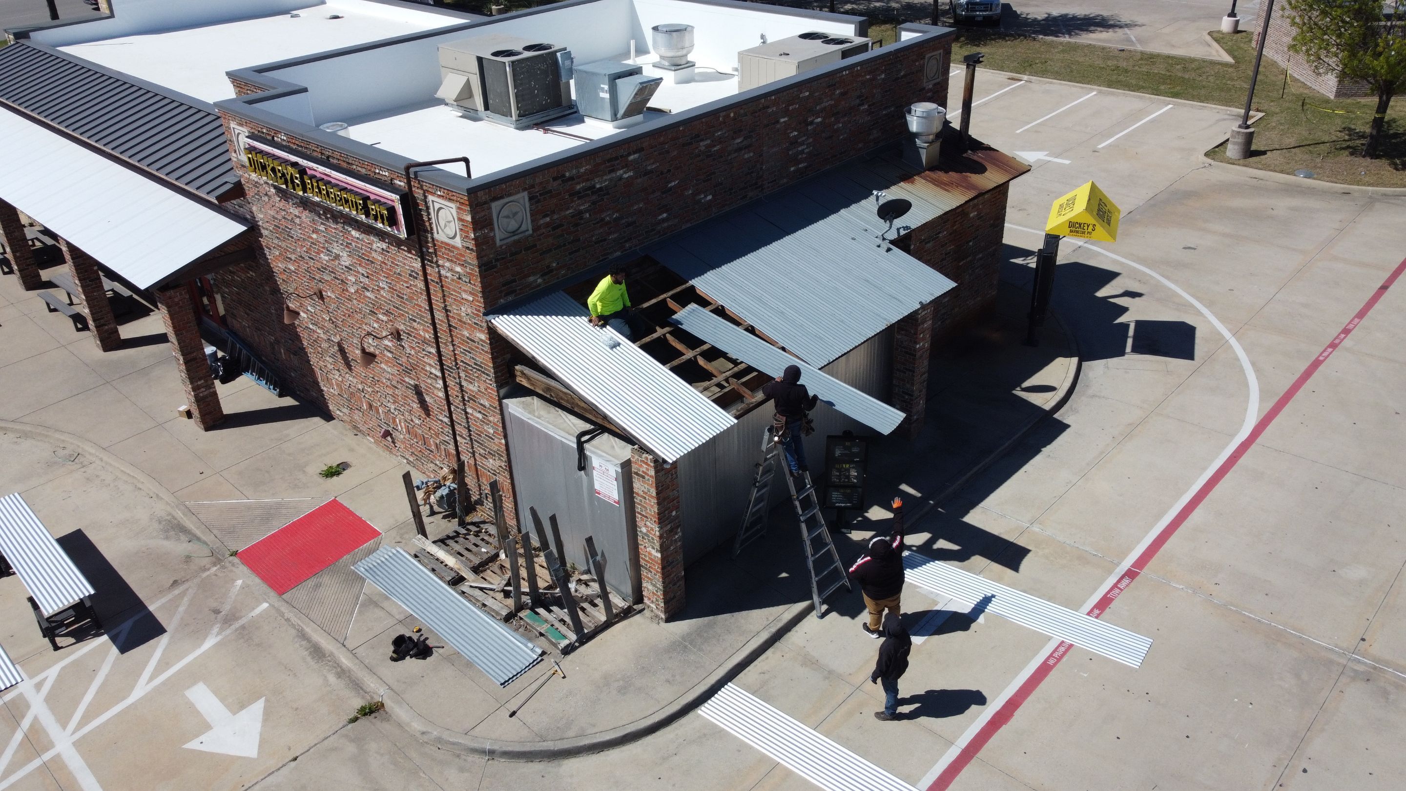 TPO Commercial Roofing Installation by 3:16 Roofing and Construction