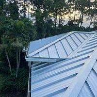 24ga 1.5" Mechanical Seam Mill Finish by Total Roofing System The Metal Roof Experts