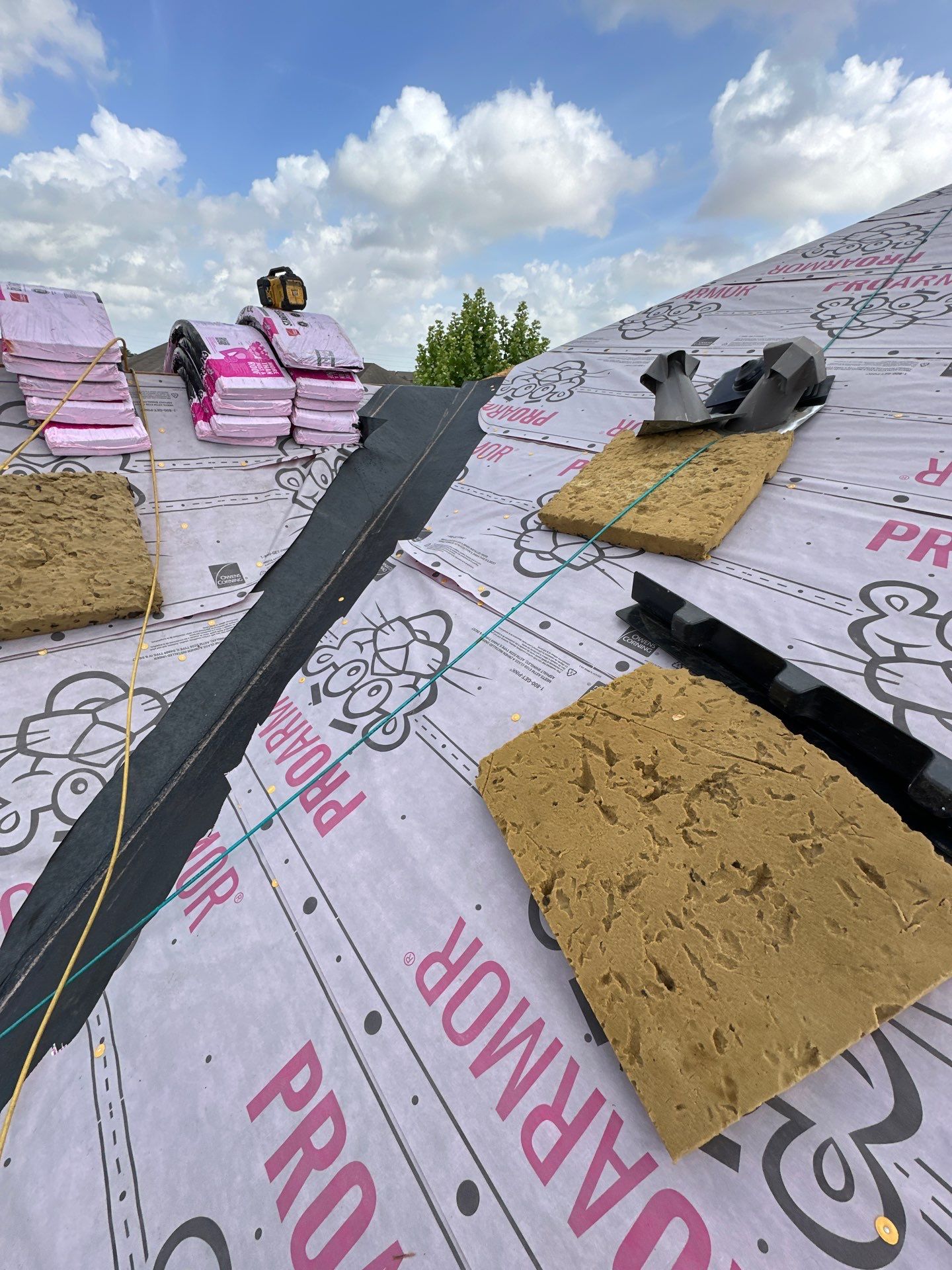 Project in Katy by Motion Roofing
