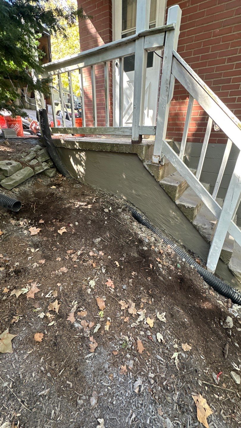 Garage + Steps + structural Repair Project in Pittsburgh by Floors in a Day, Inc