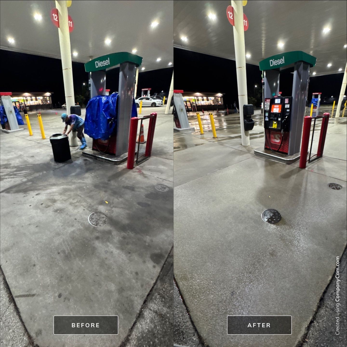 Project in Gurnee by Simmons Power & Soft Washing