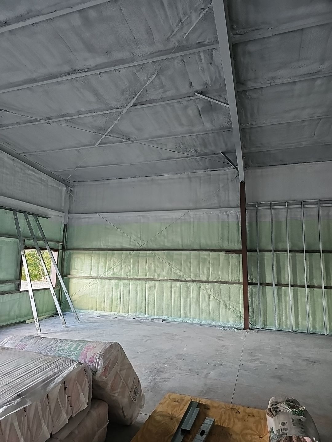 Commercial Building using Closed Cell Spray Foam by NYS Foam & Energy