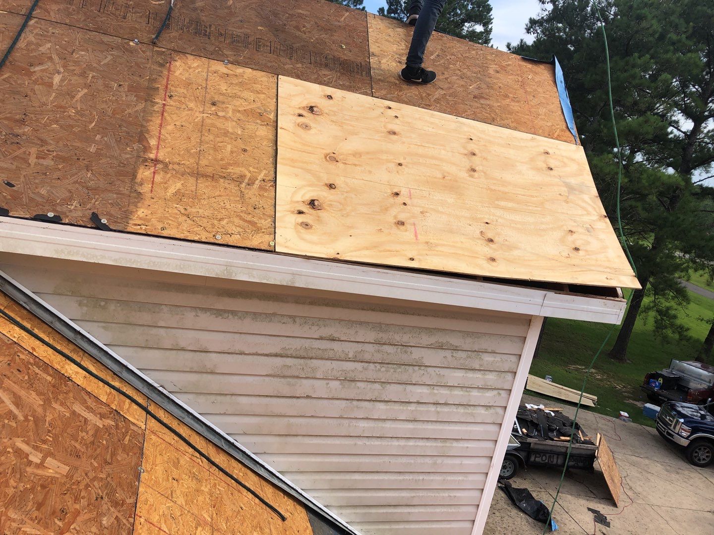 Residential Roofing Installation using Roof Replacement by American Roofing & Construction LLC