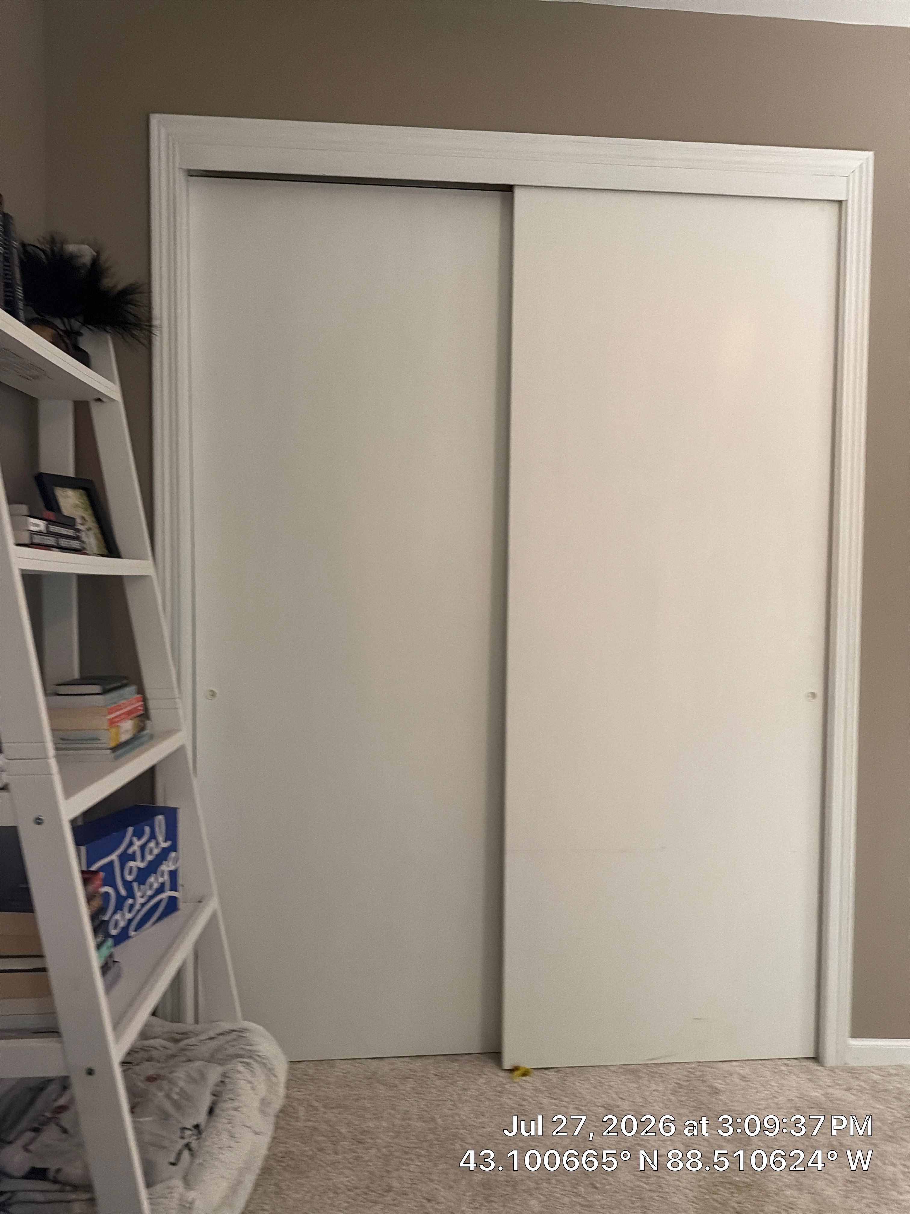 Interior Closet Door Replacement and Trim Work in Oconomowoc by CompanyCam Sales Demo