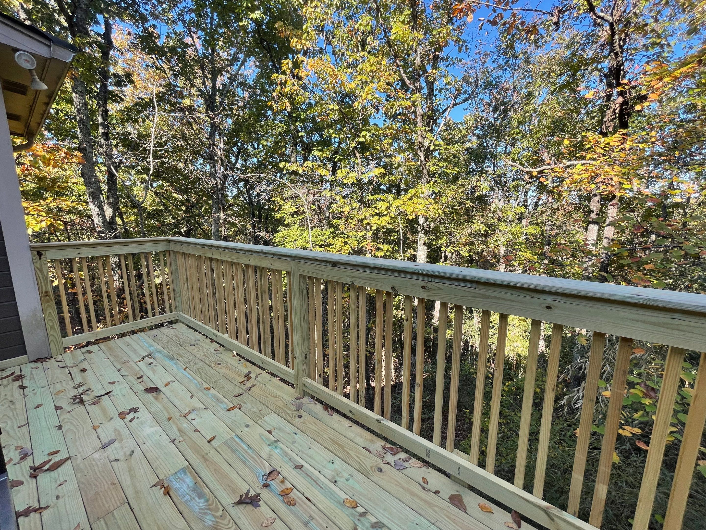 Russet Woods - Deck by Pillar and Pine