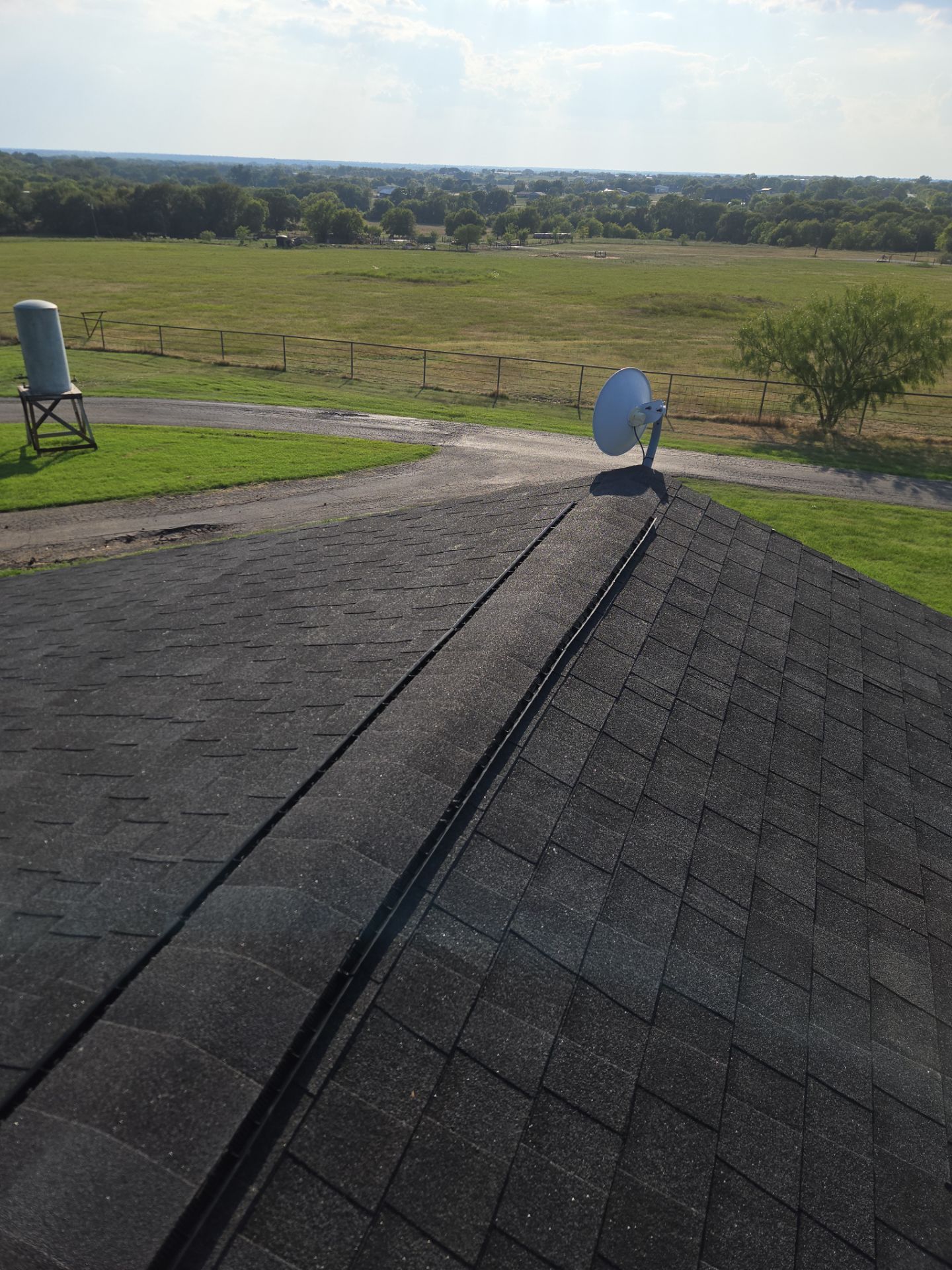 Project in Justin by Lonestar Roofing and Restoration LLC.
