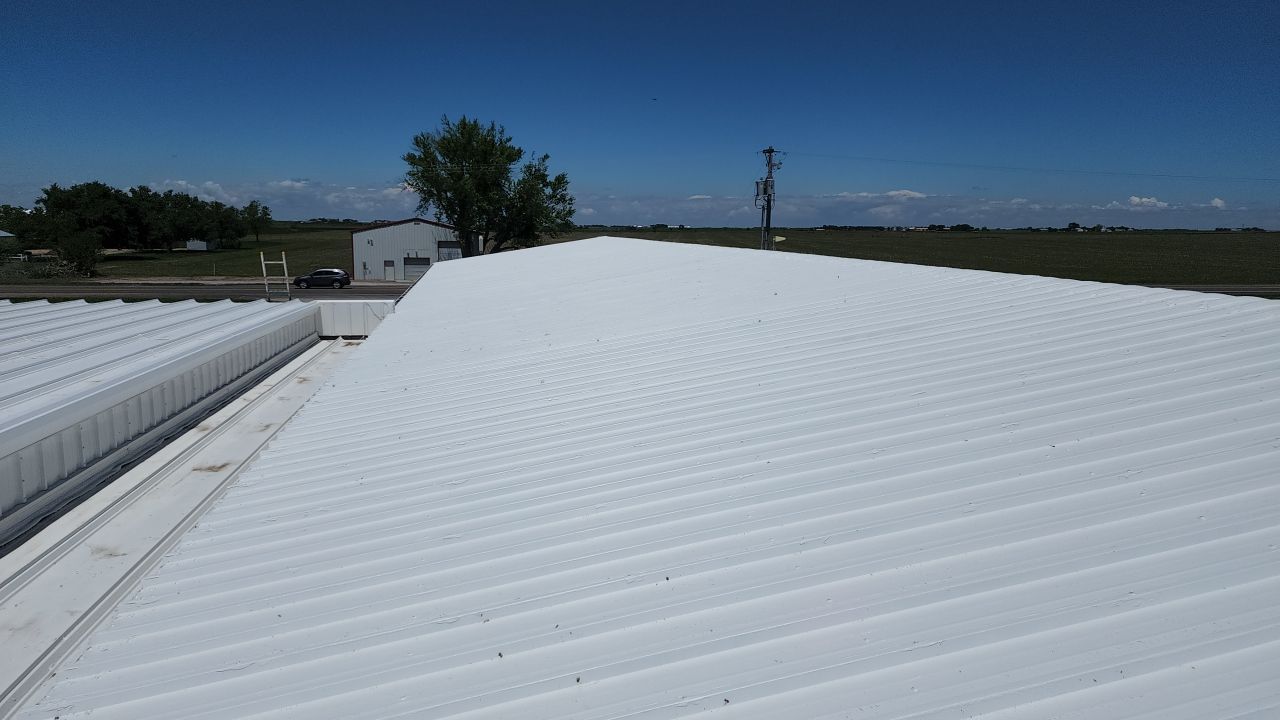 Metal Roof Restoration - Utica, NE by Tillotson Enterprises