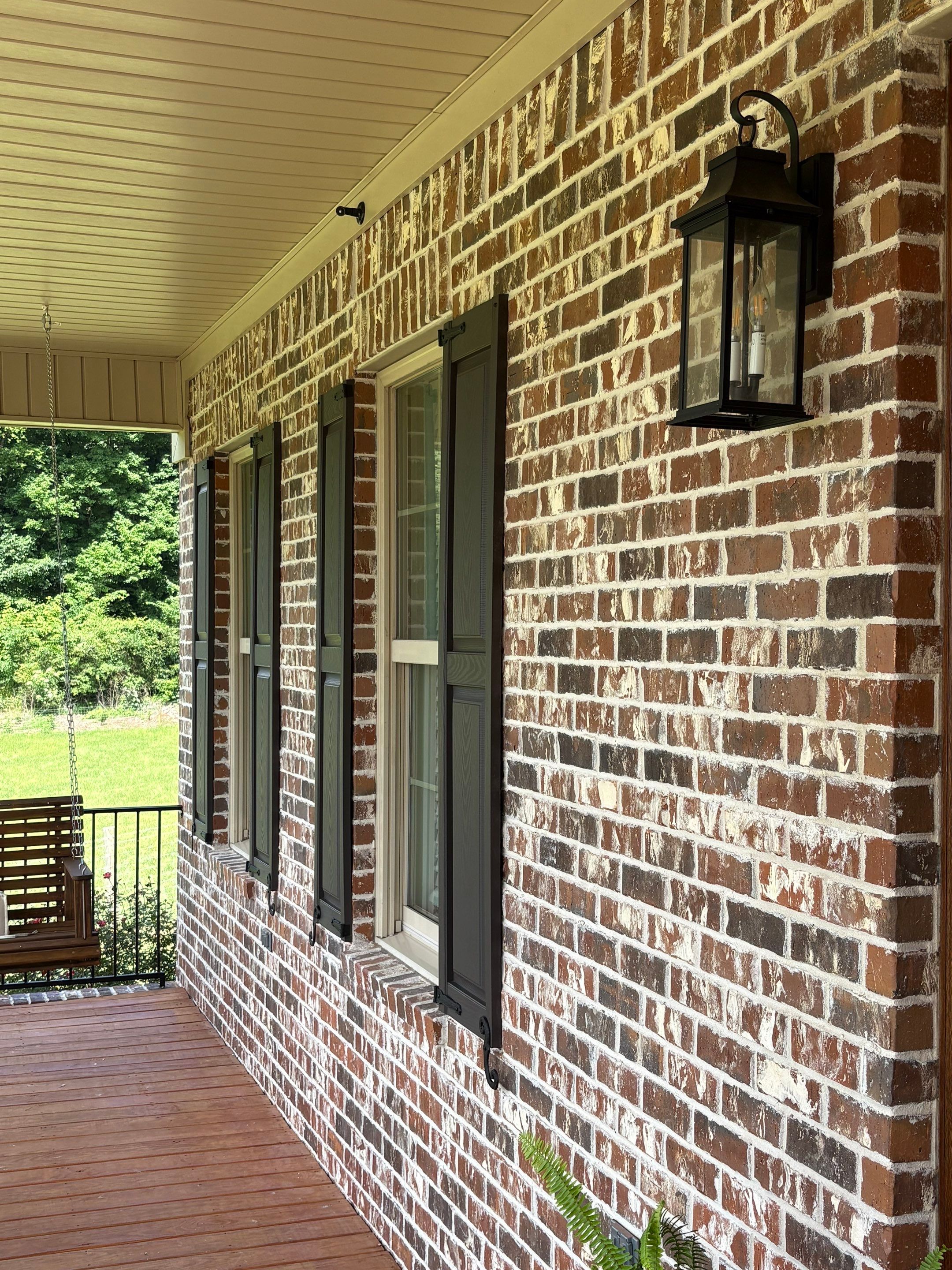 Exterior Shutters Project in Gurley by Blinds and Borders