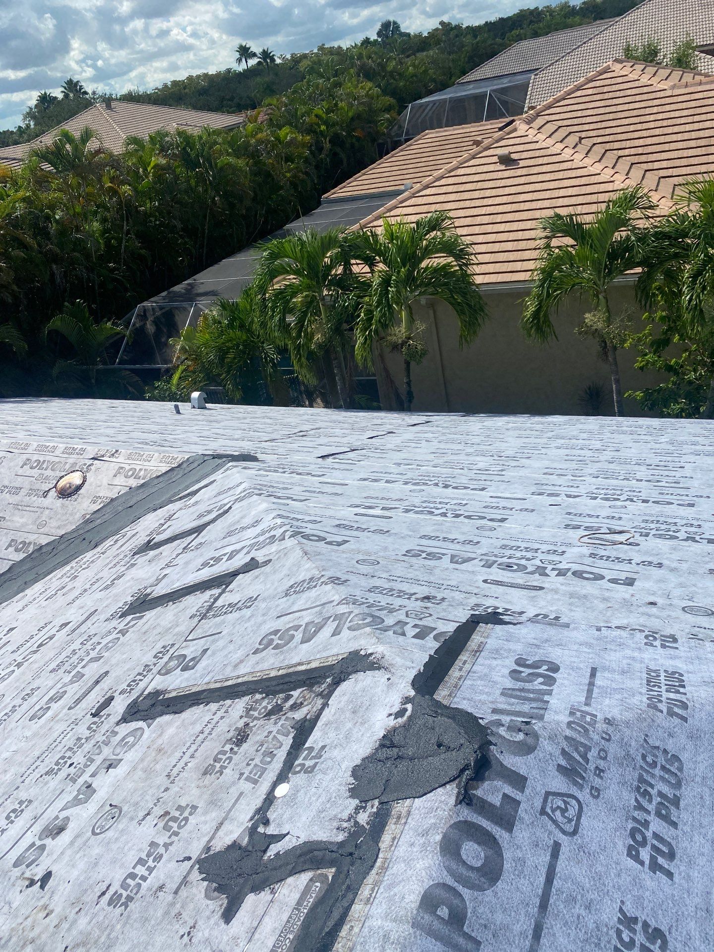 Residential Roofing Installation using Westlake Roofing Tile by BLUES BROTHERS ROOFING
