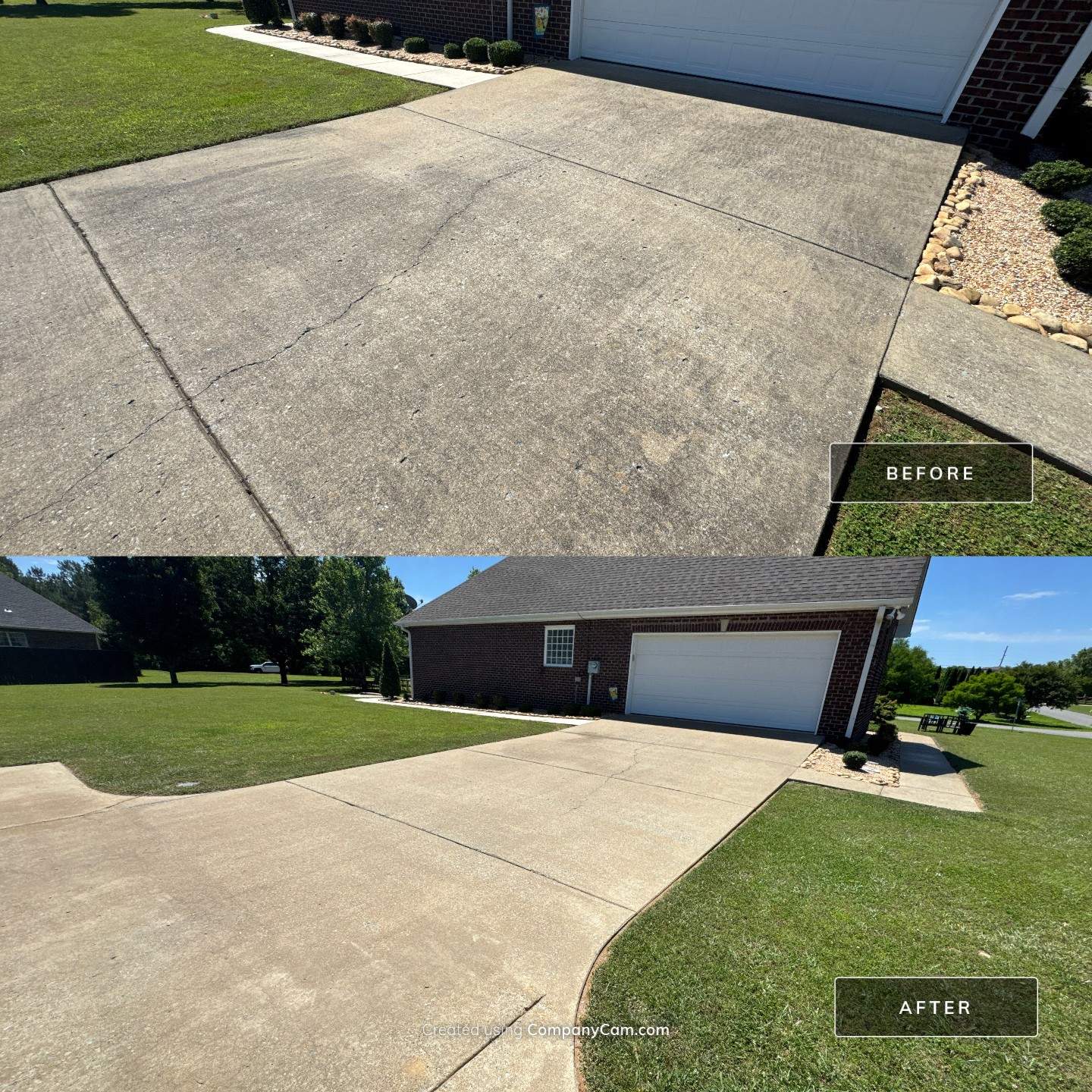 Tina's Driveway by Mr. Mister Power Washing