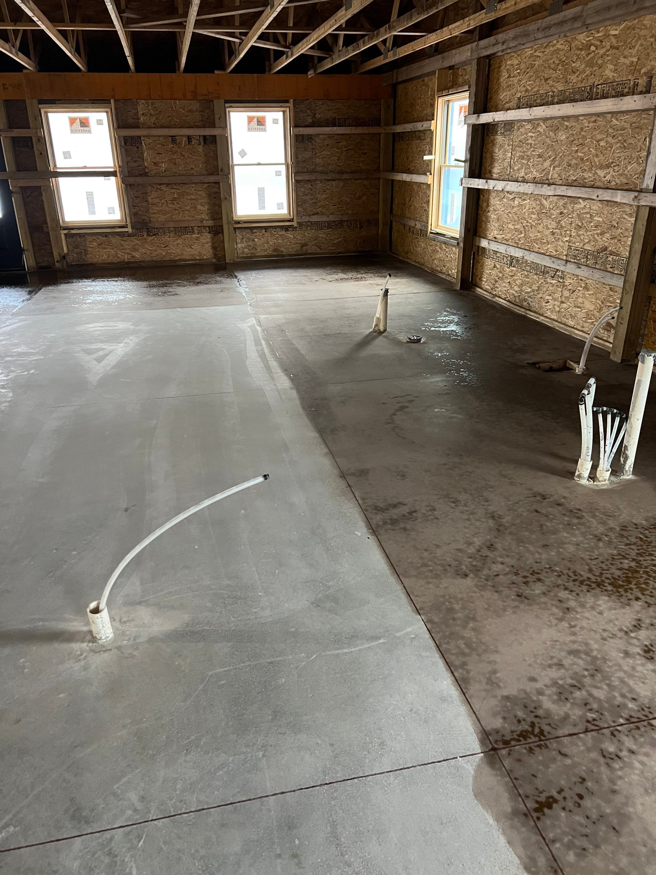 Concrete Polishing Transformation by Gordon Painting