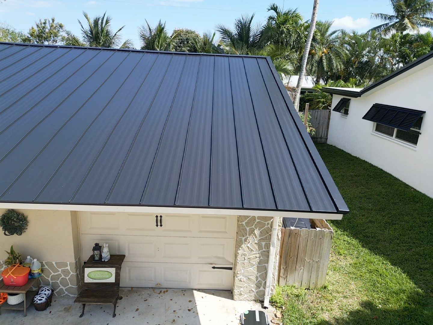 Kynar (Color Coated) Standing Seam Metal Roof Replacement by Sailfish Roofing
