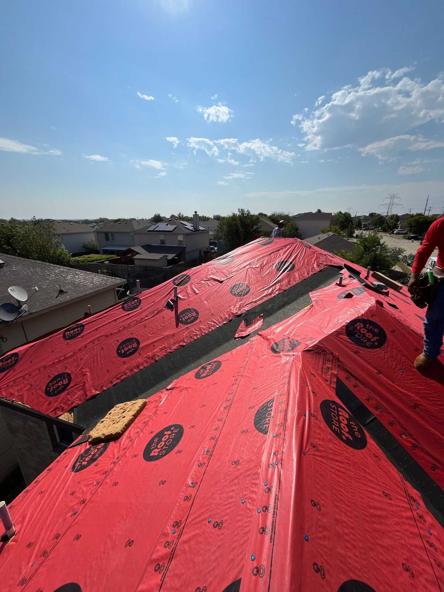 Reroof Project (No Insurance)  by Berry Good Roofing 