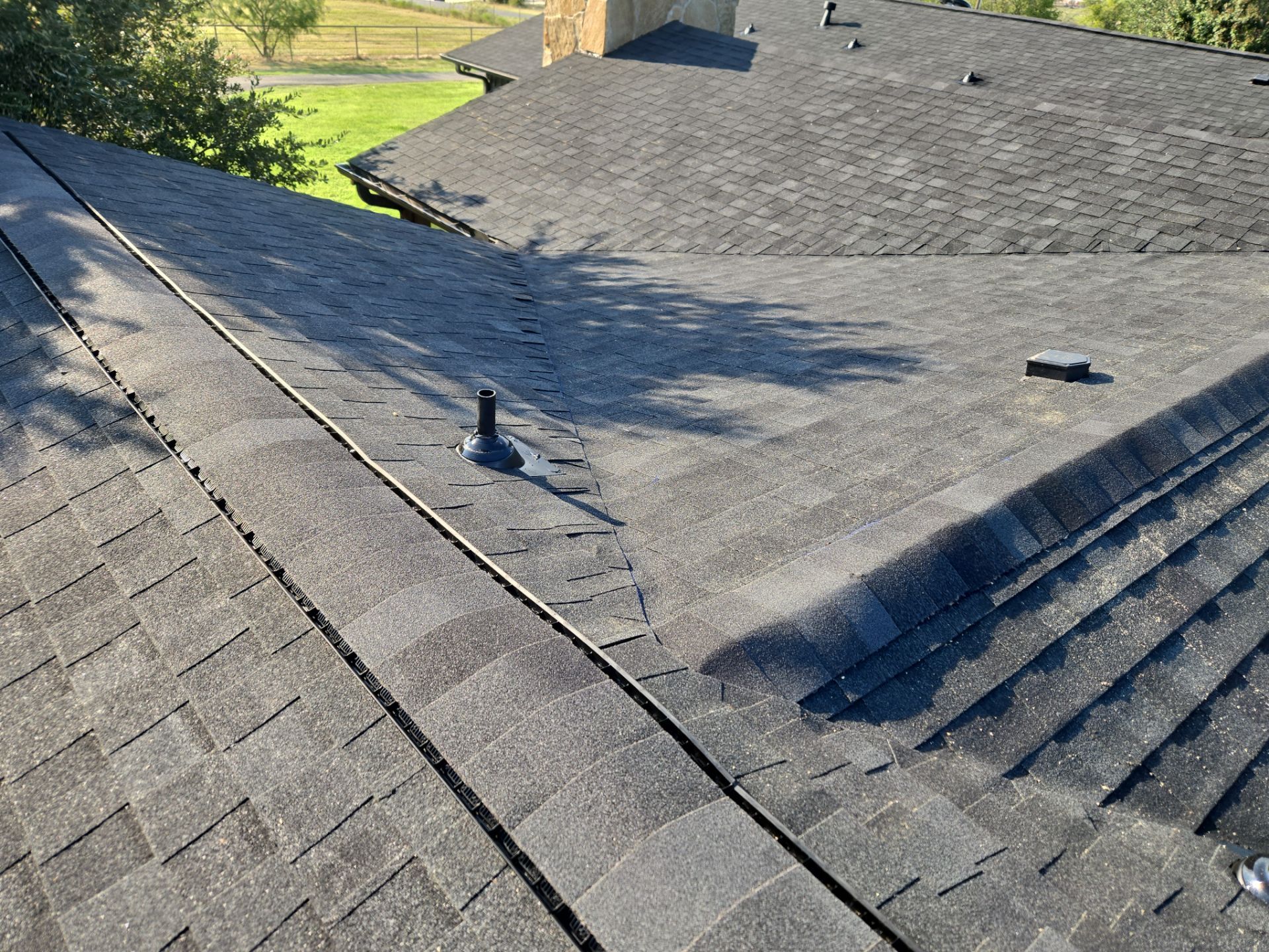 Project in Justin by Lonestar Roofing and Restoration LLC.