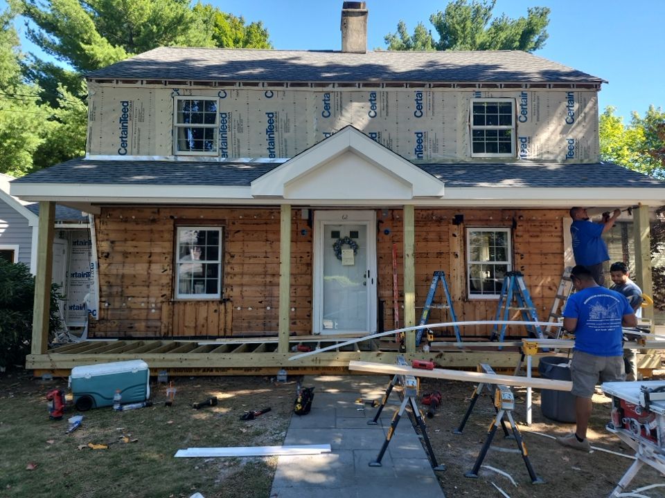 Exterior remodeling in Needham, MA by UBrothers Construction