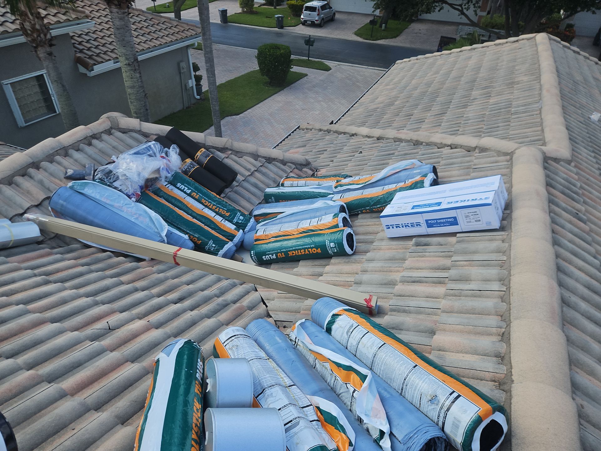 Residential Roofing Installation using WestLake Roofing Tile by BLUES BROTHERS ROOFING