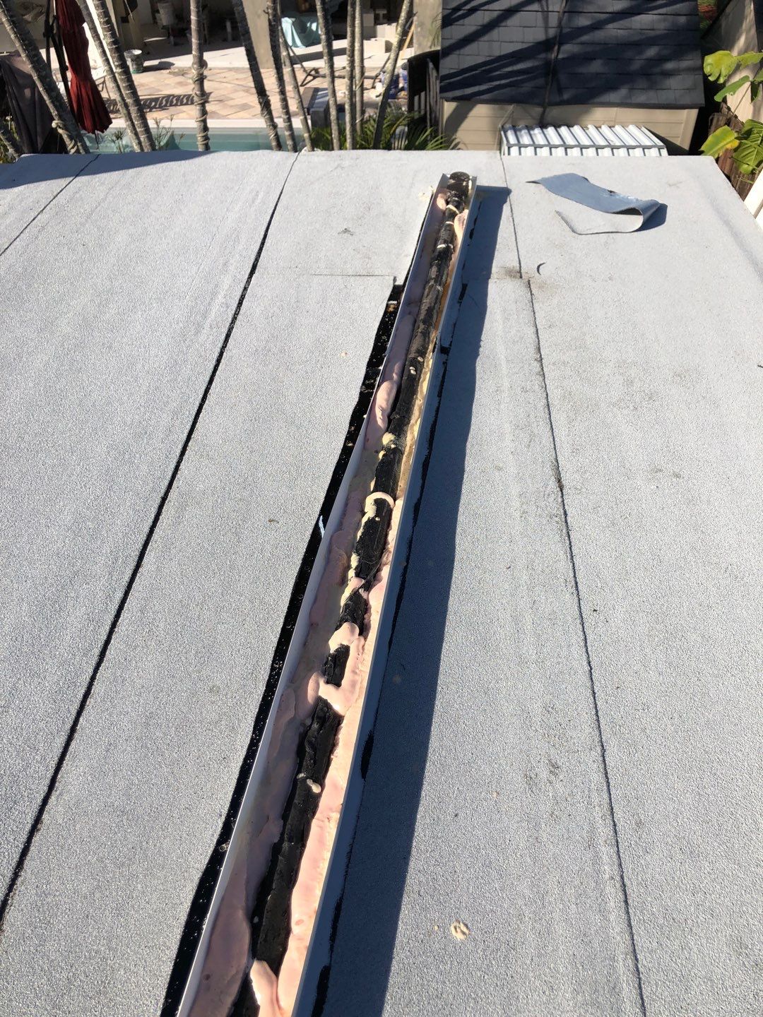 Residential Re-Roof using Polyglass Self-Adhered Flat Deck by First Due Roofing