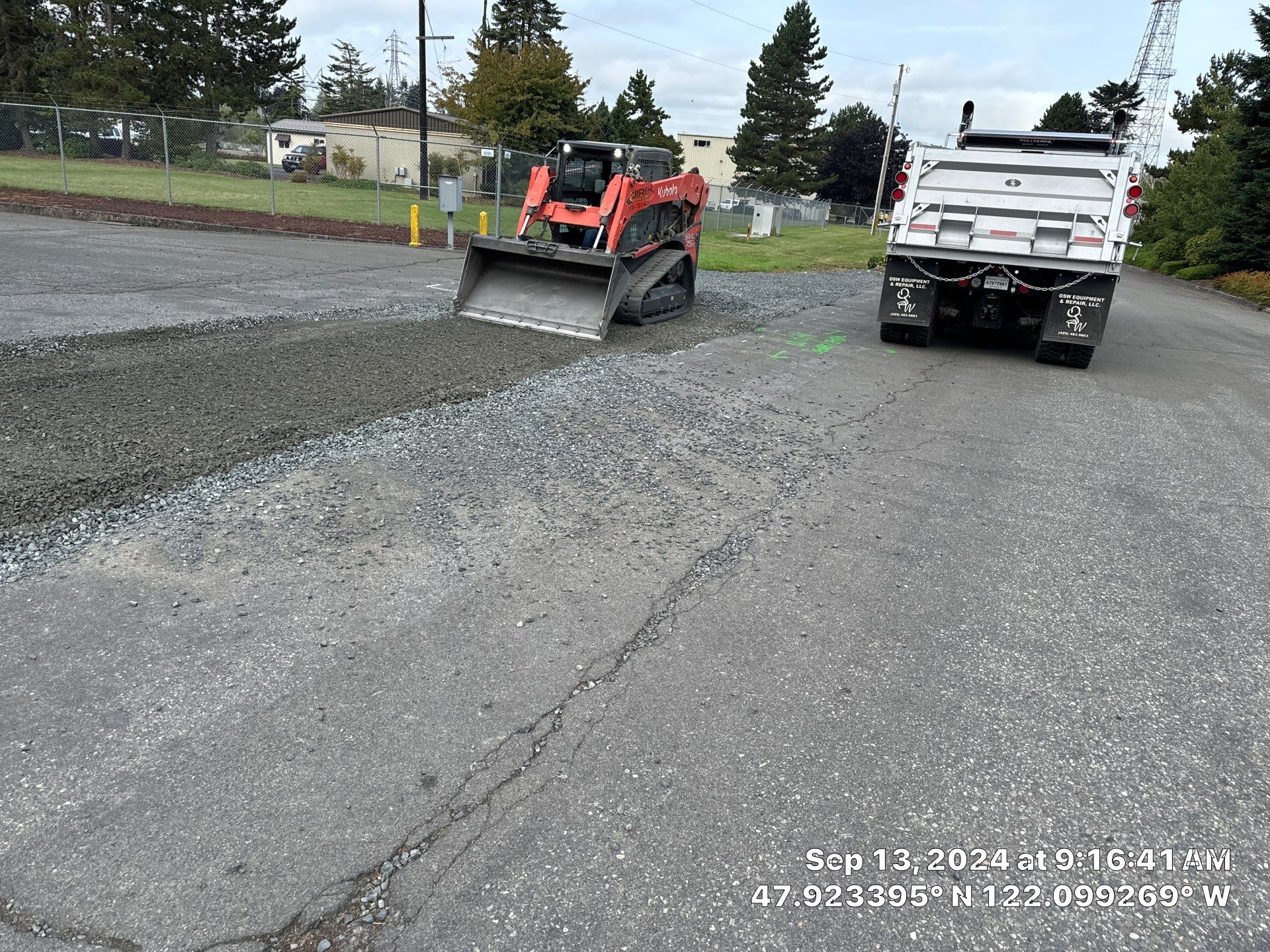 Bonneville Power Administration | Asphalt Patch Repair by Jireh Asphalt & Concrete Inc 