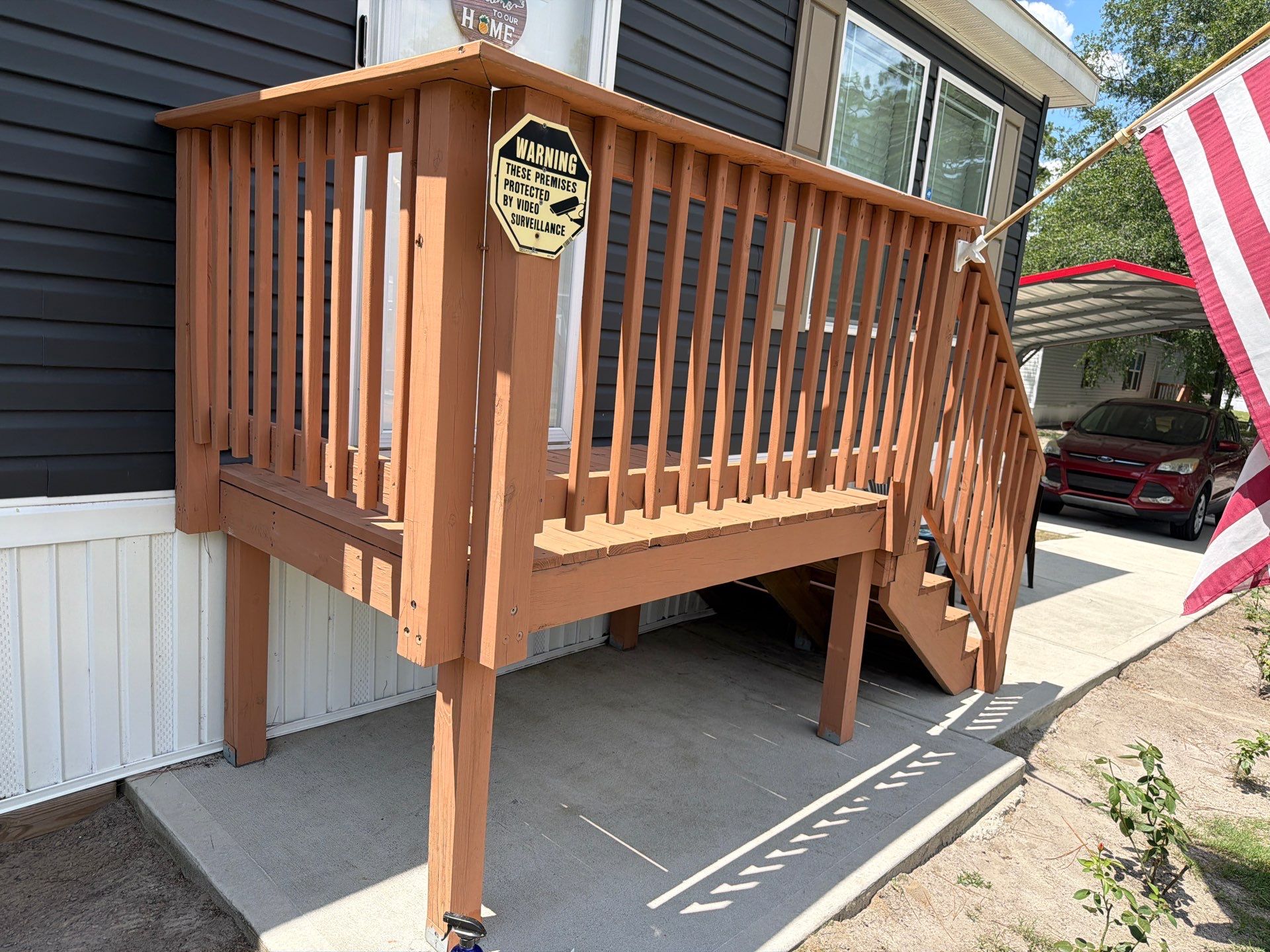 Deck using Wood Sealant by DuraSeal