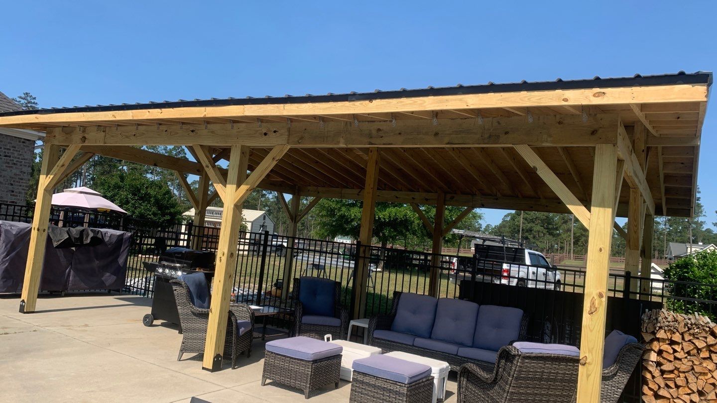 Porch - Residential Roofing Installation by American Roofing NC