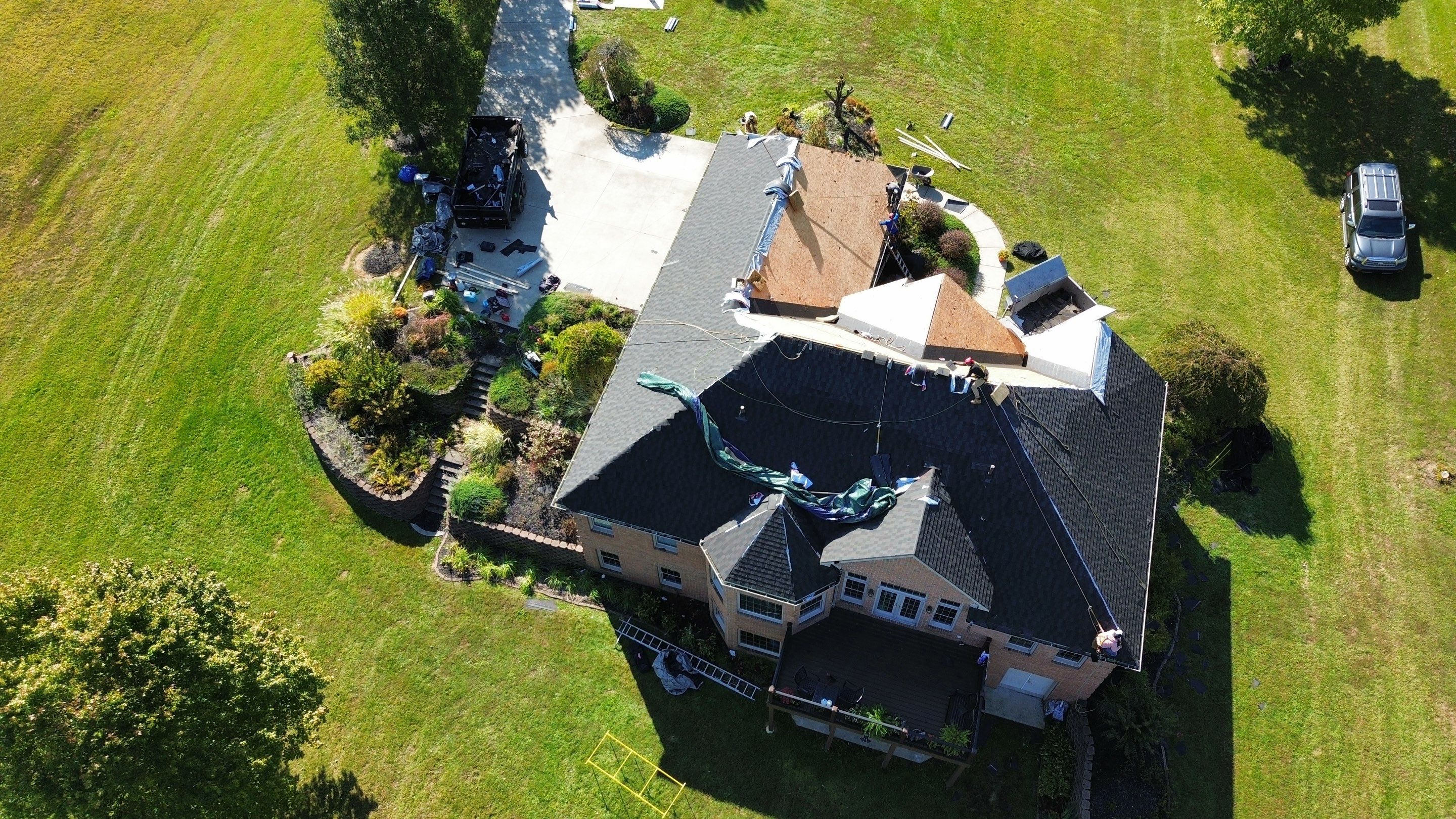 Residential Roofing Installation using Timberline HDZ Shingles - Appalachian Sky by RoofX 